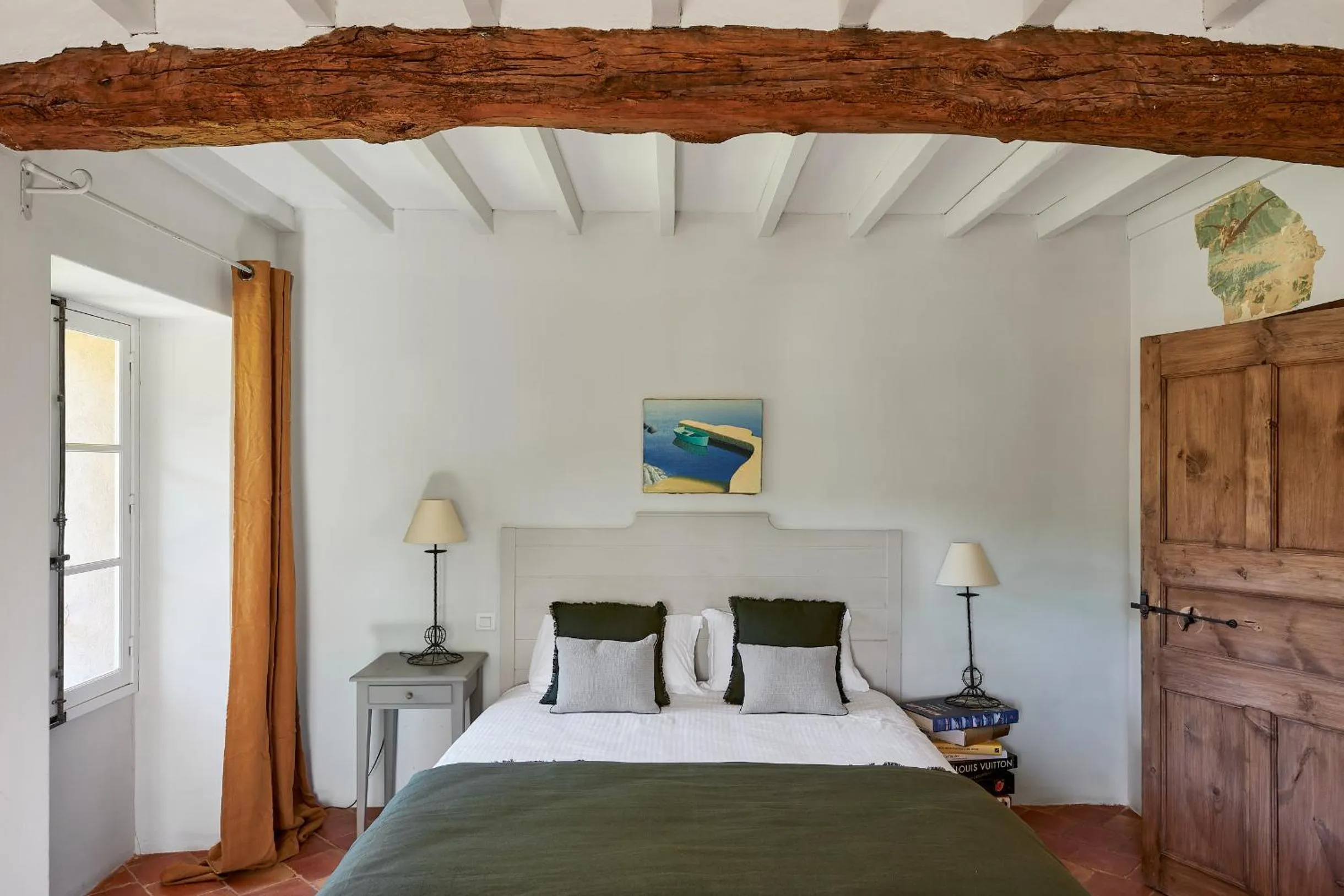 Bedroom, Bed in Château de Berne