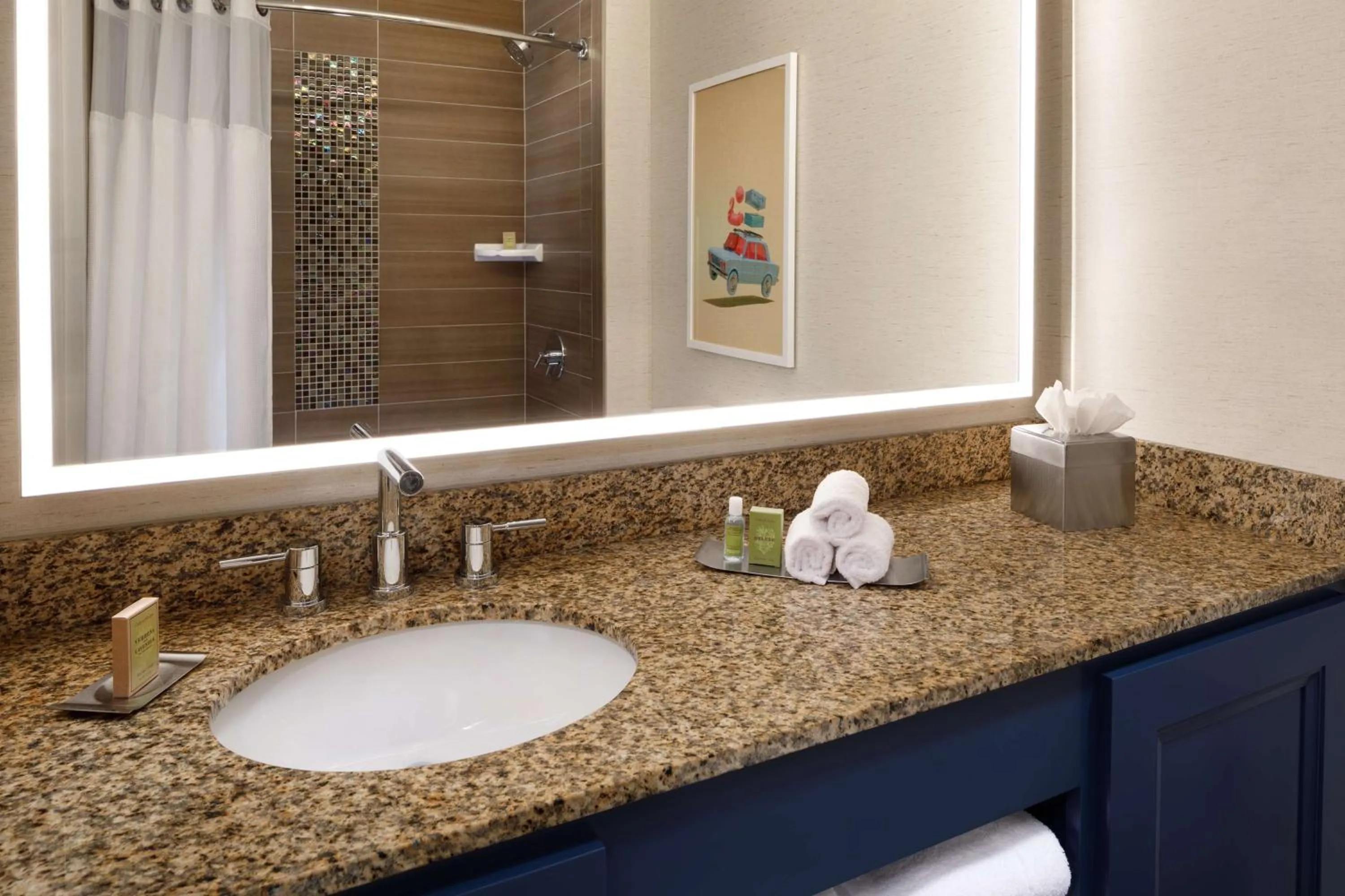 Bathroom in DoubleTree Suites by Hilton Orlando at Disney Springs