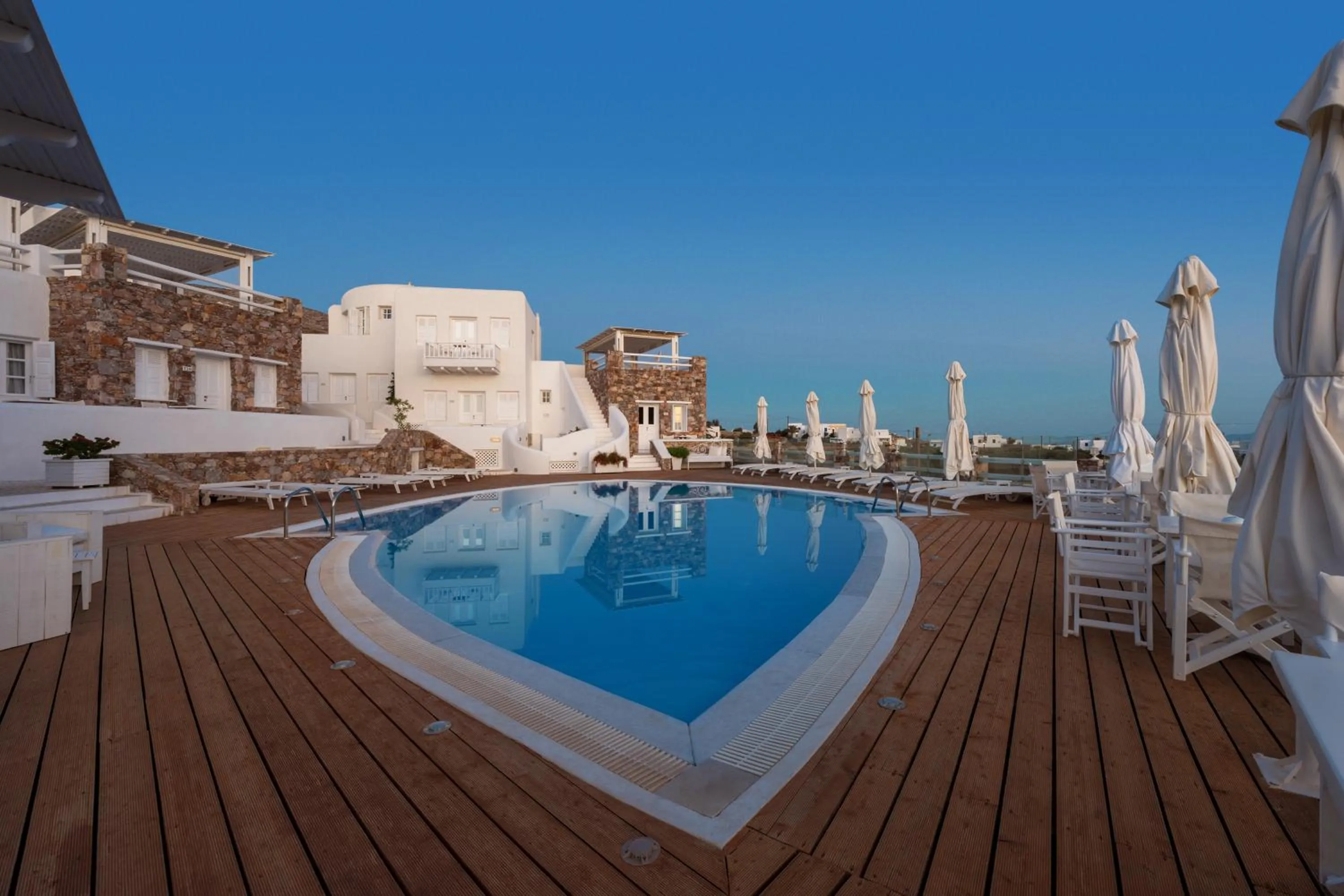 Property building in Aspalathras White Hotel