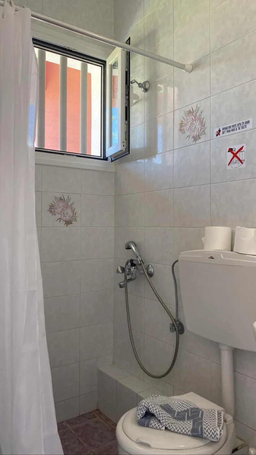 Bathroom in Paradise Studios