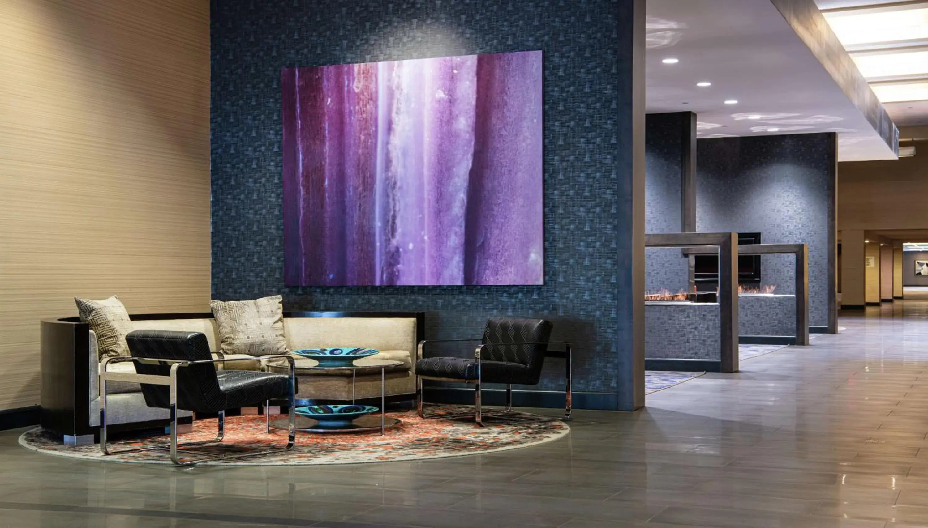 Lobby or reception in Hilton Parsippany Lobby or reception in Hilton Parsippany