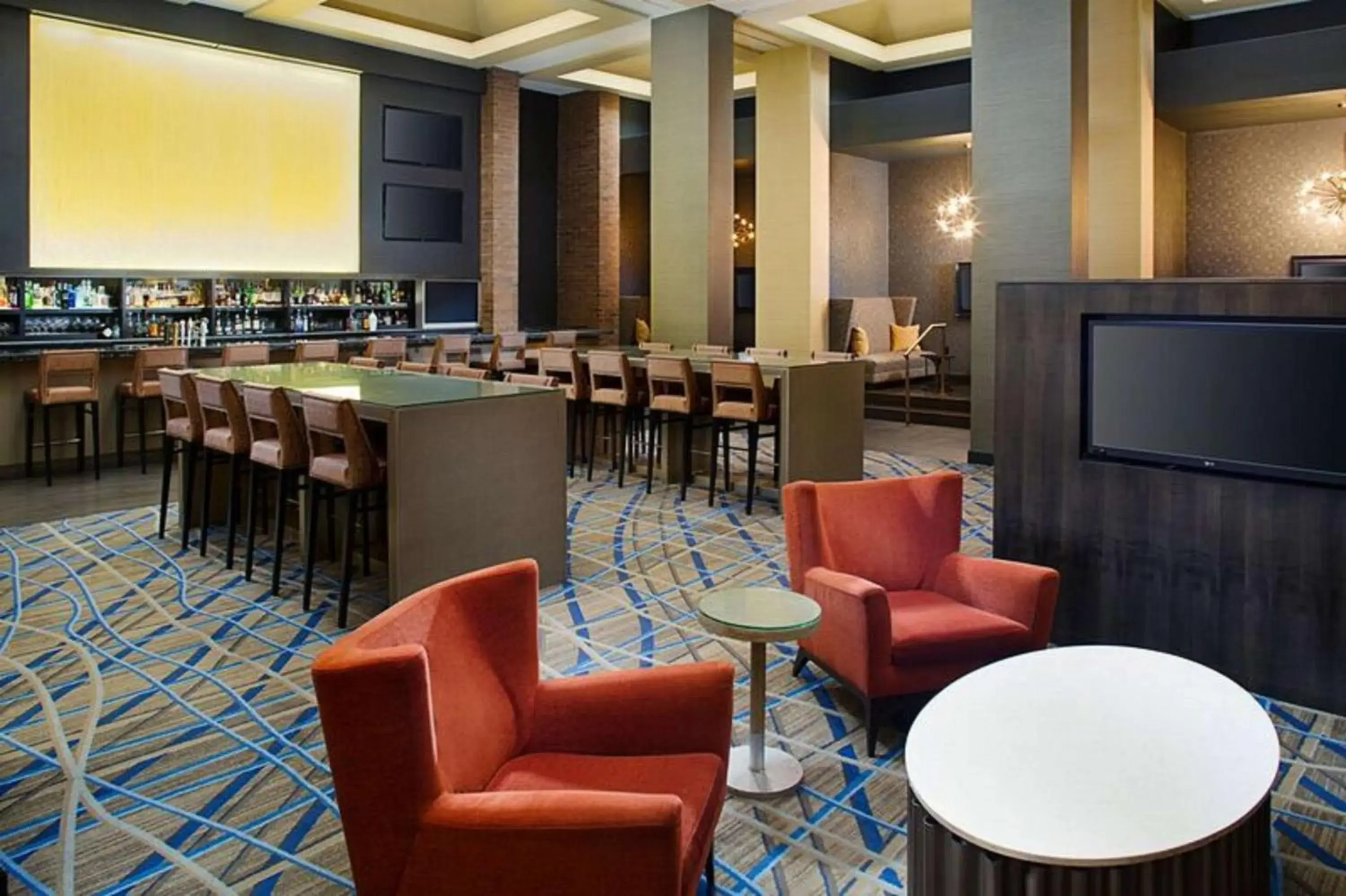 Lobby or reception in Hilton Parsippany Lobby or reception in Hilton Parsippany