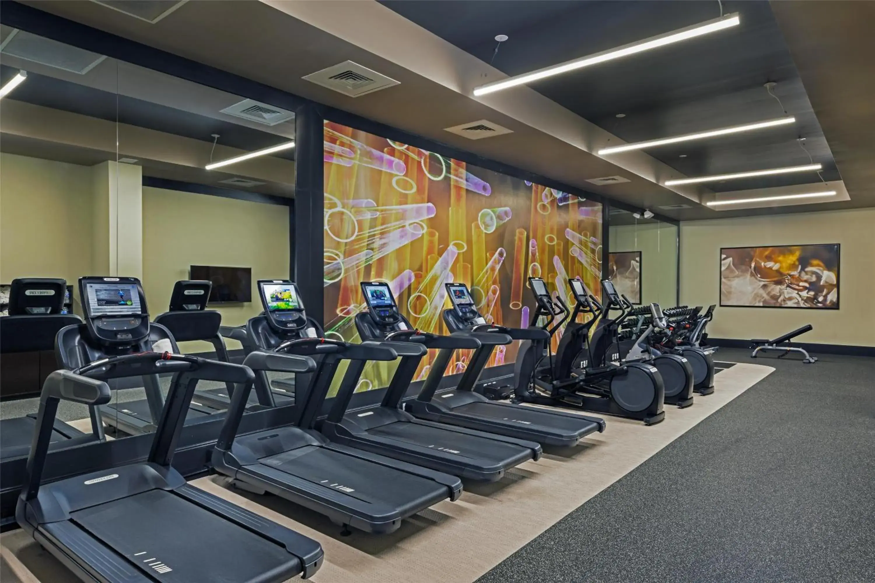 Fitness centre/facilities in Hilton Parsippany Fitness centre/facilities in Hilton Parsippany
