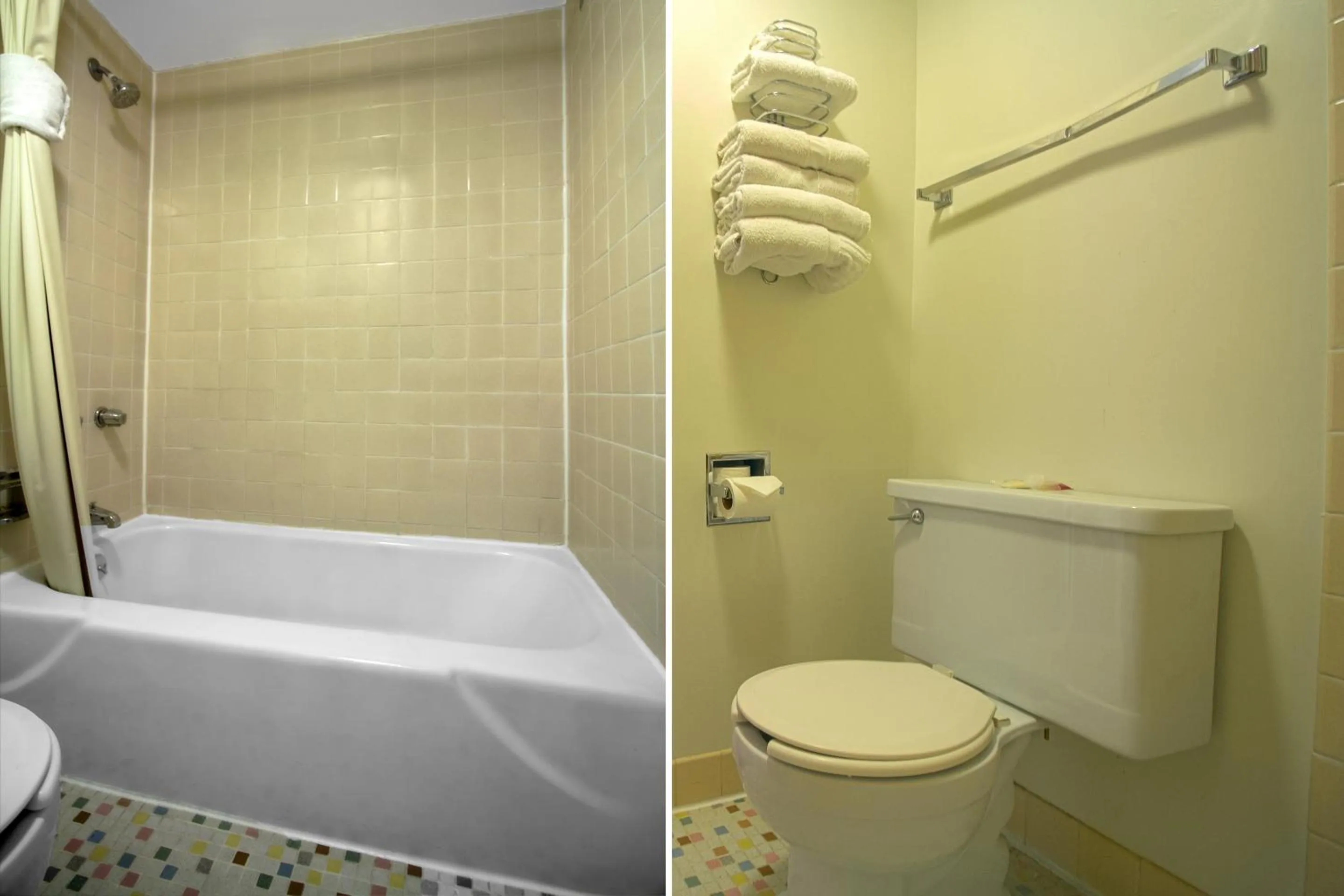 Bathroom in HomeTown Inn By OYO - Liberal, KS