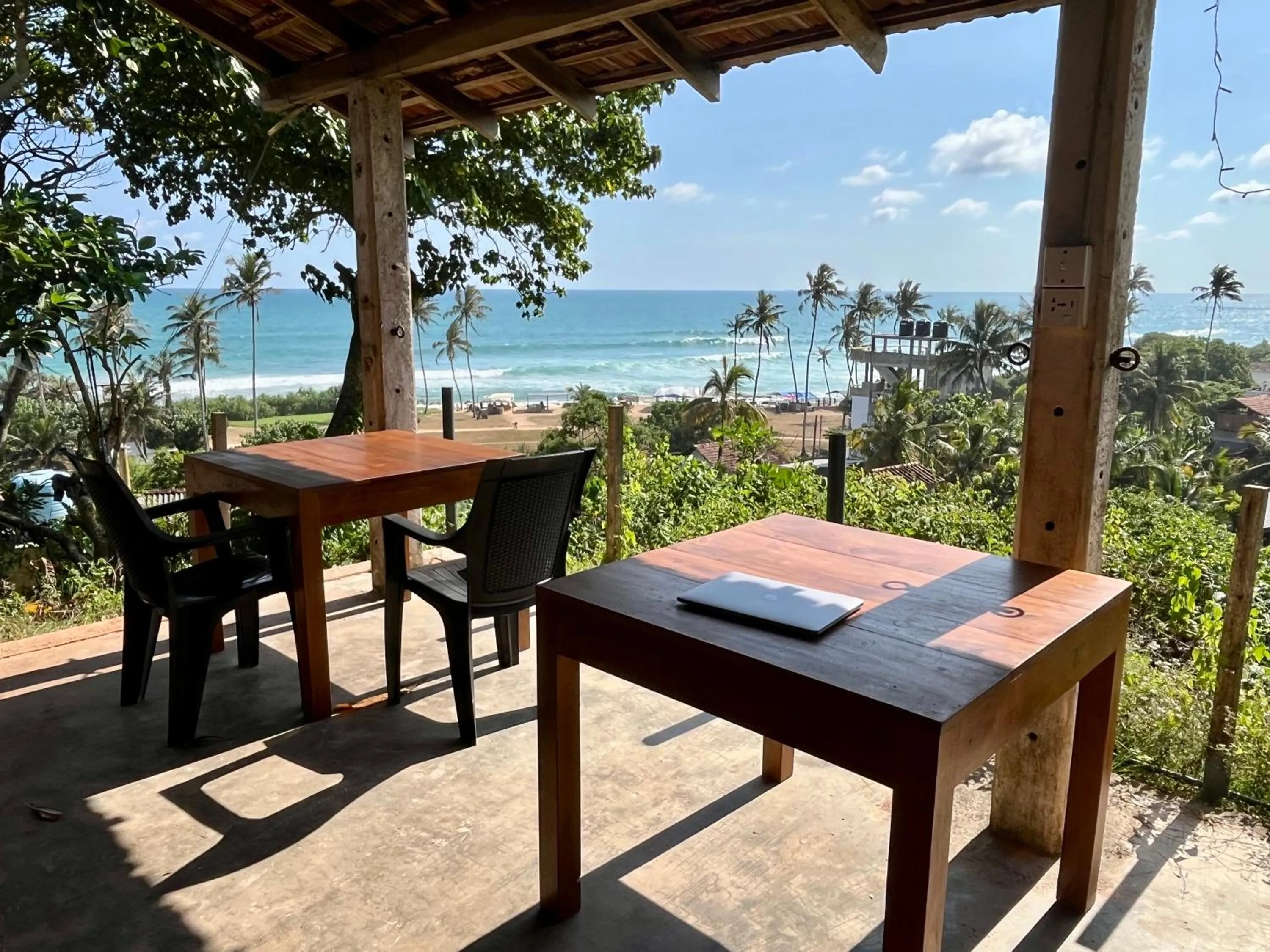 Sky Mountain Café with seaview