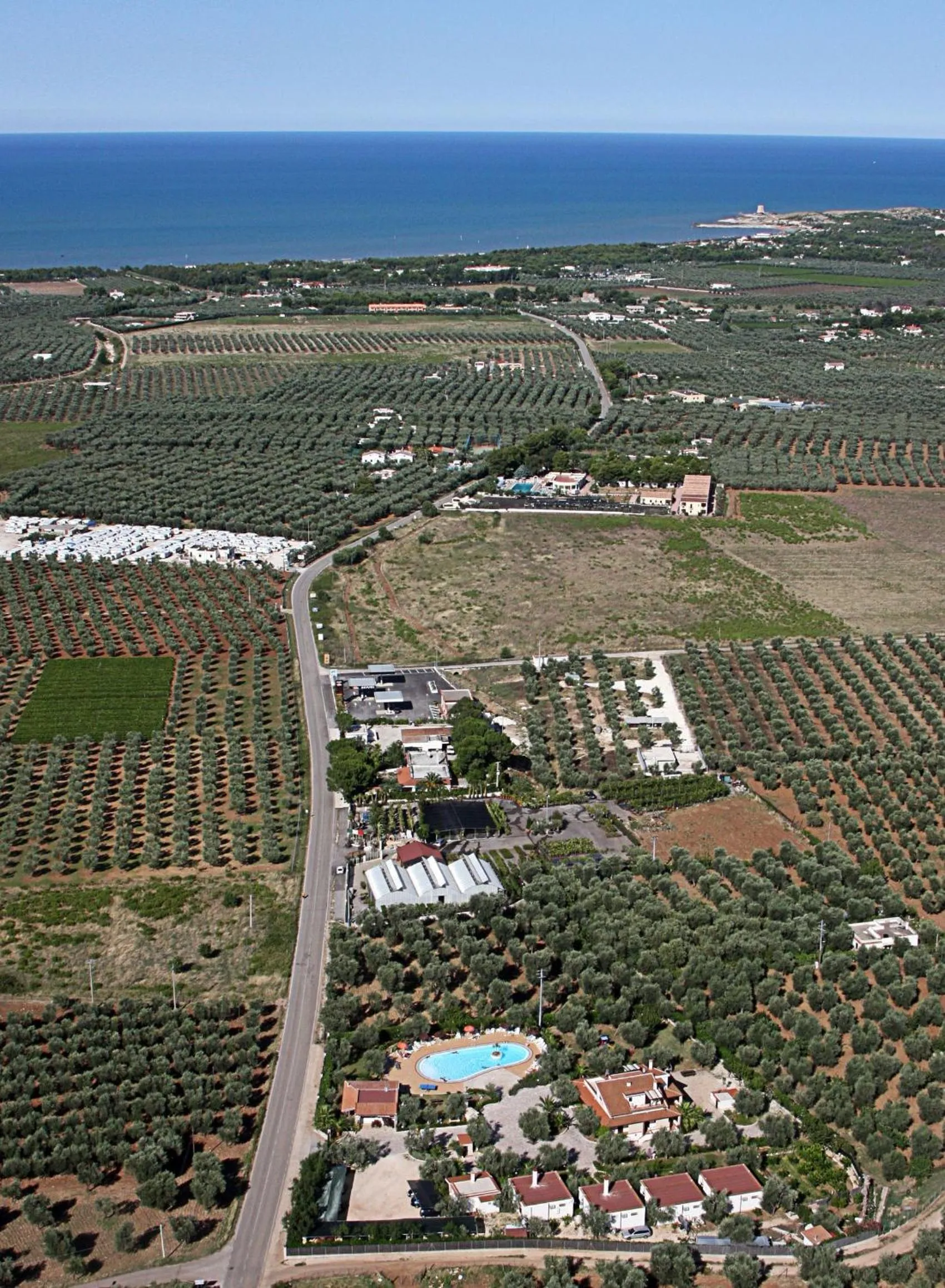 Bird's eye view in Residence Villantica