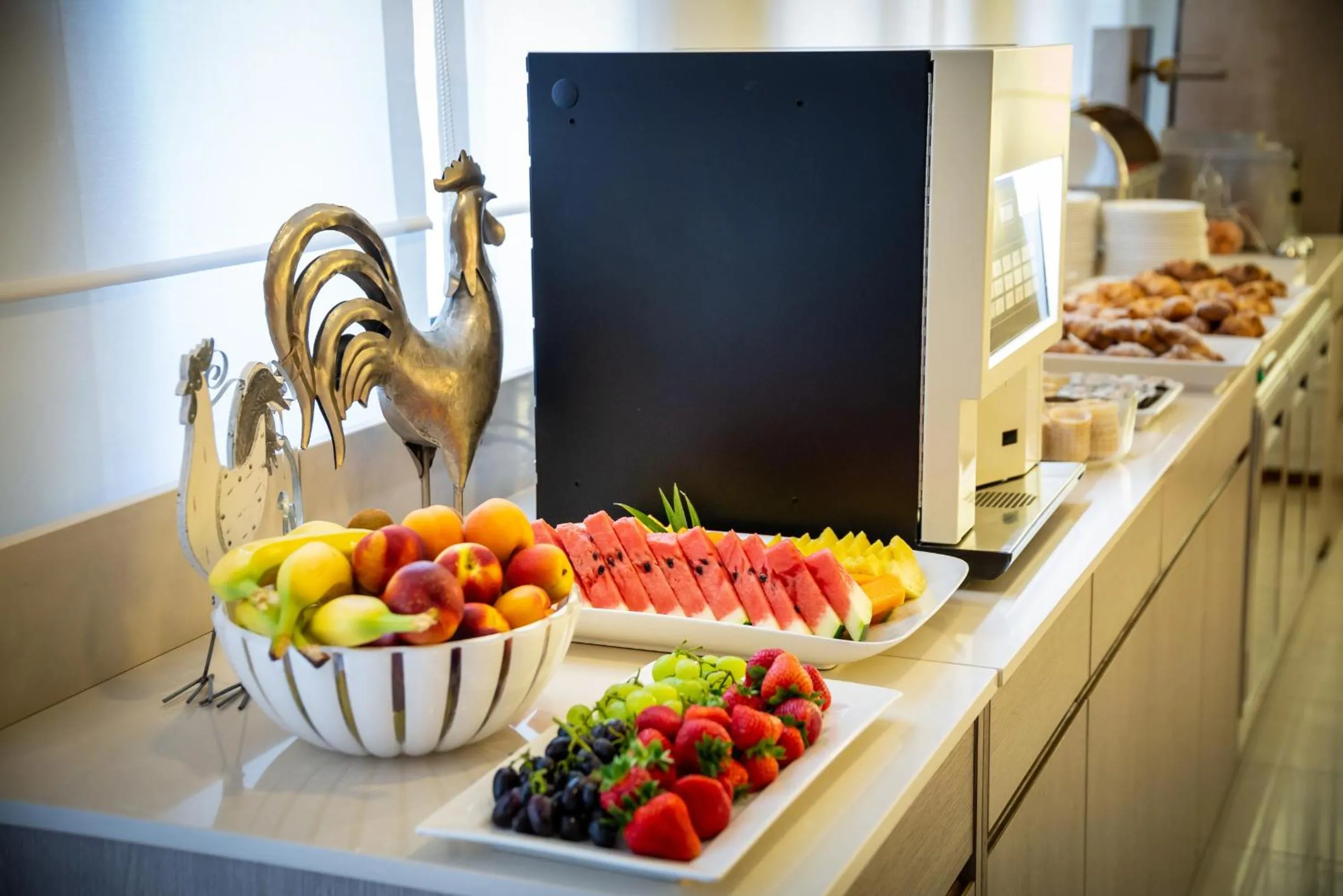 Buffet breakfast in International Beach Hotel
