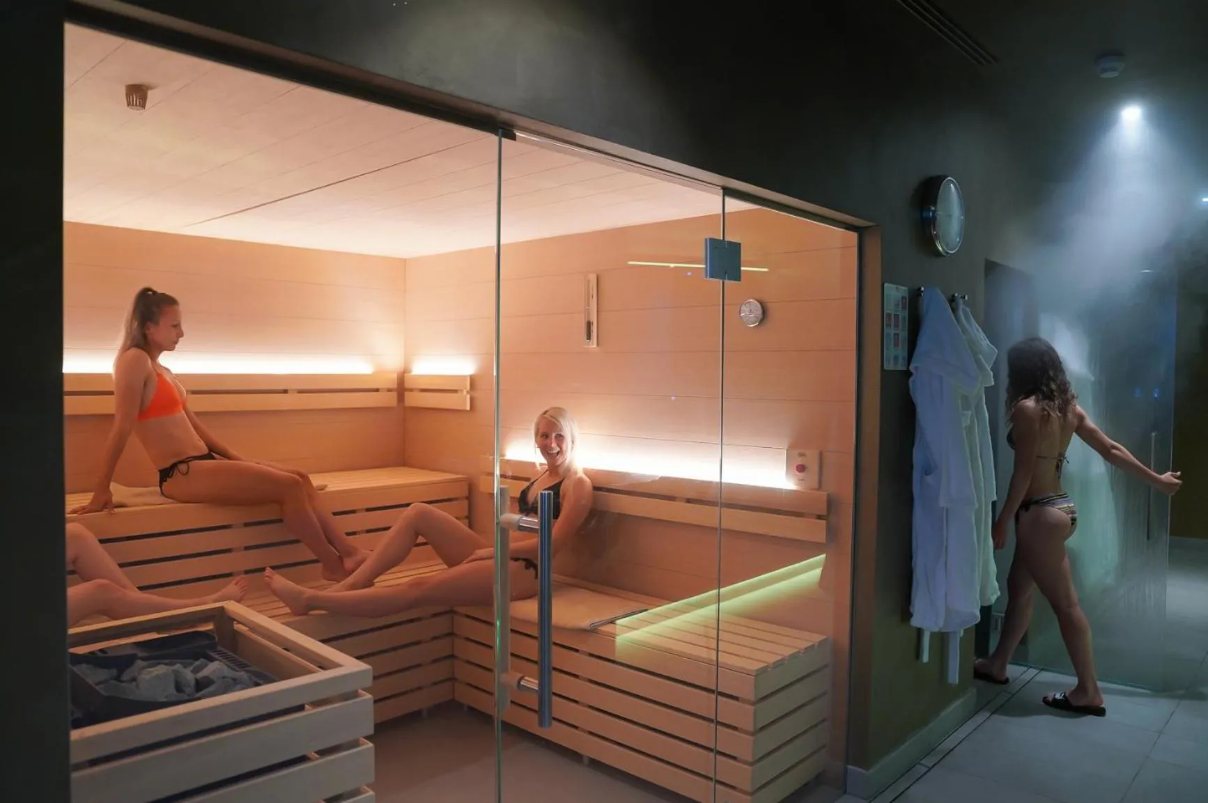 Sauna in International Beach Hotel