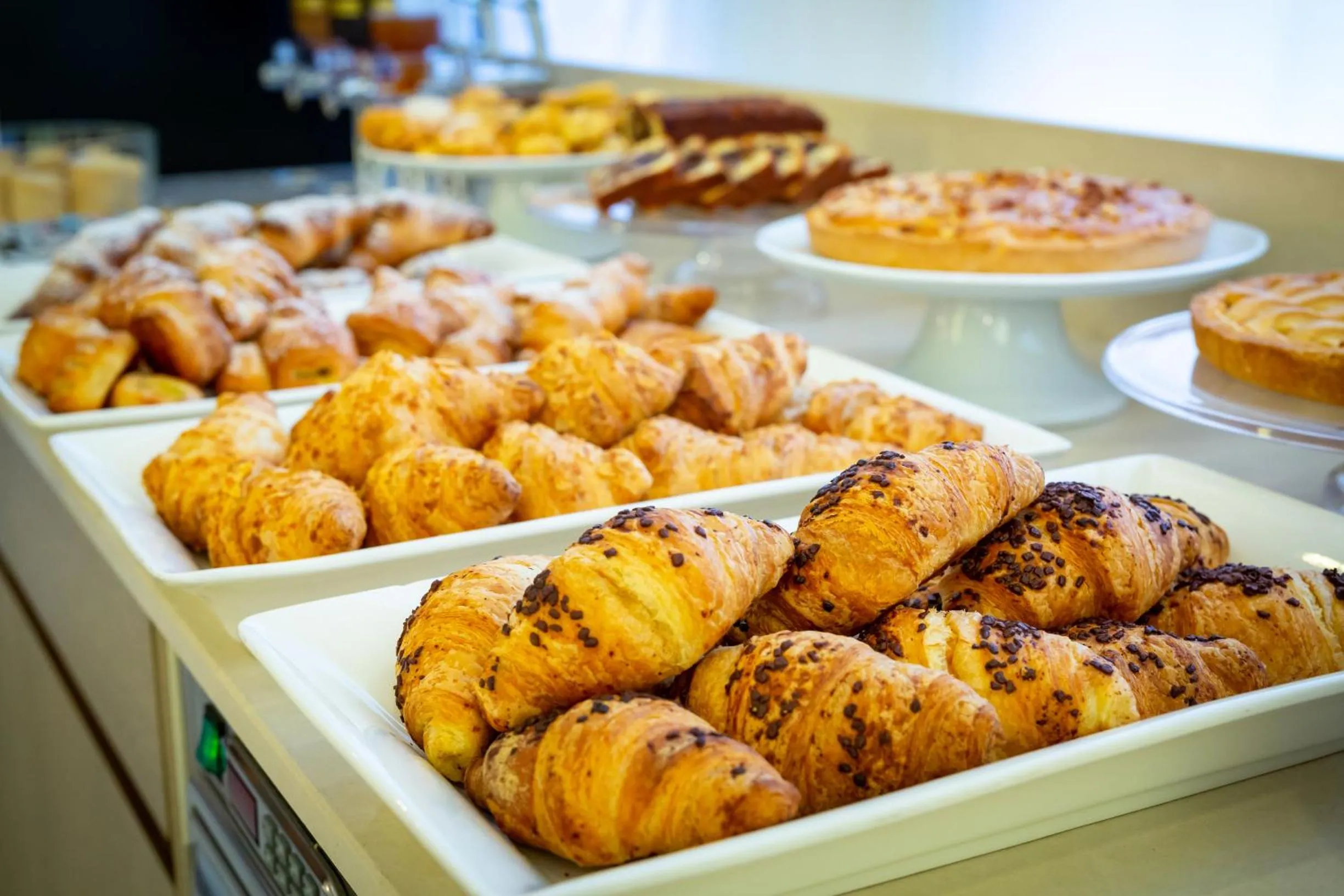 Buffet breakfast in International Beach Hotel