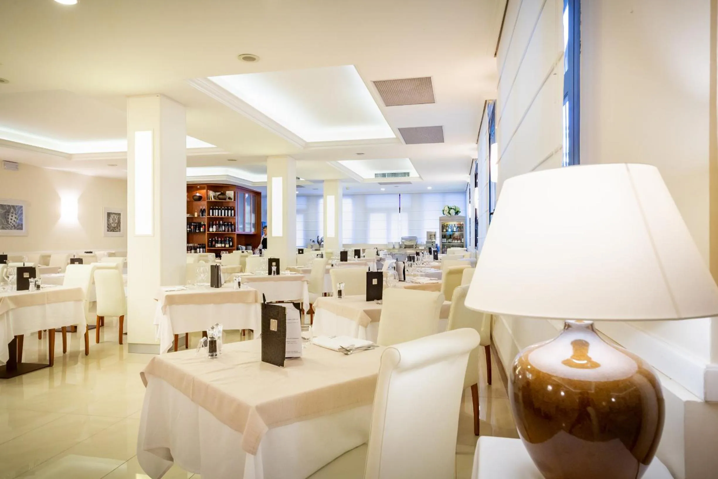 Dining area in International Beach Hotel