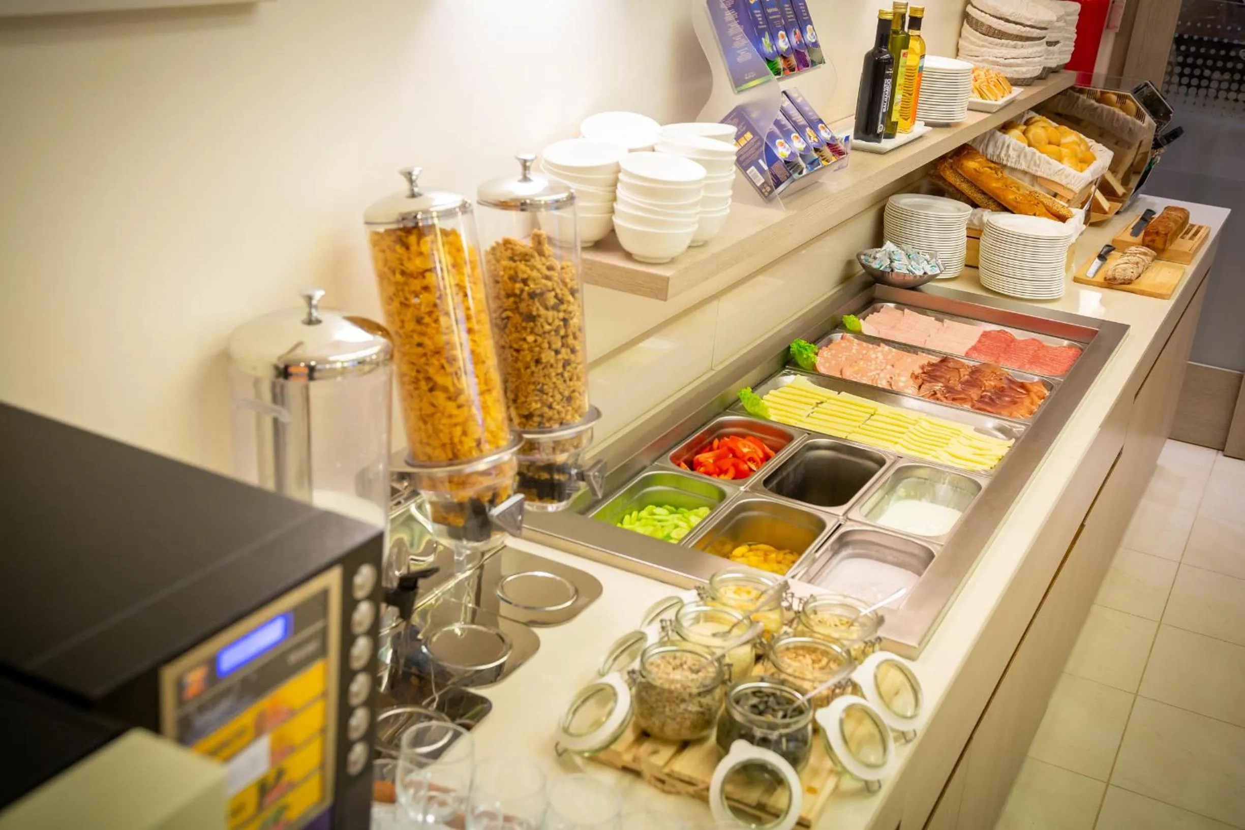 Buffet breakfast in International Beach Hotel