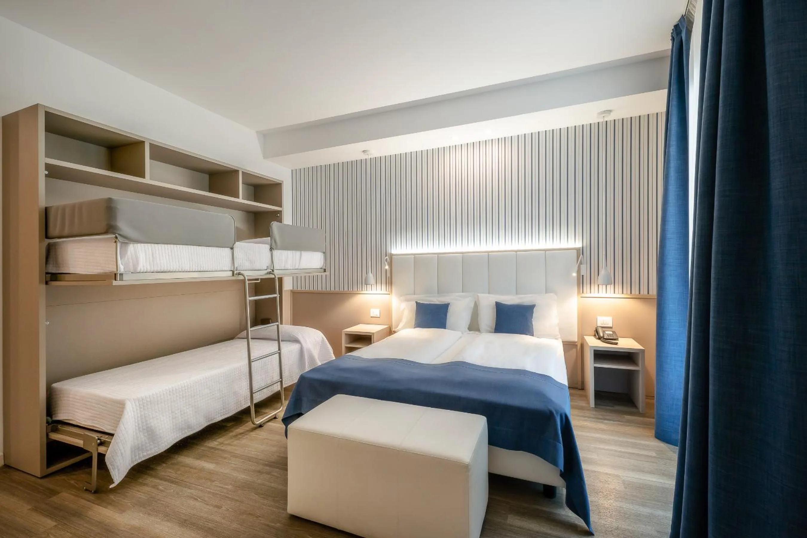Bed in International Beach Hotel