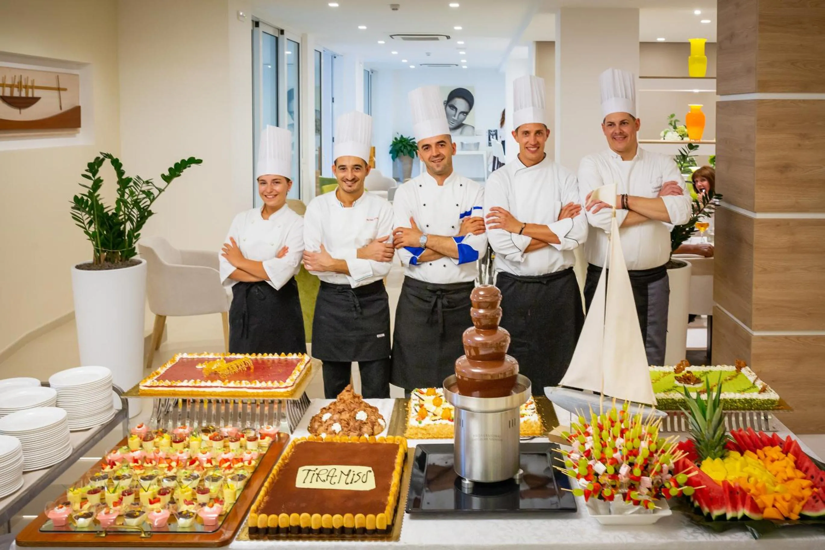 Staff in International Beach Hotel