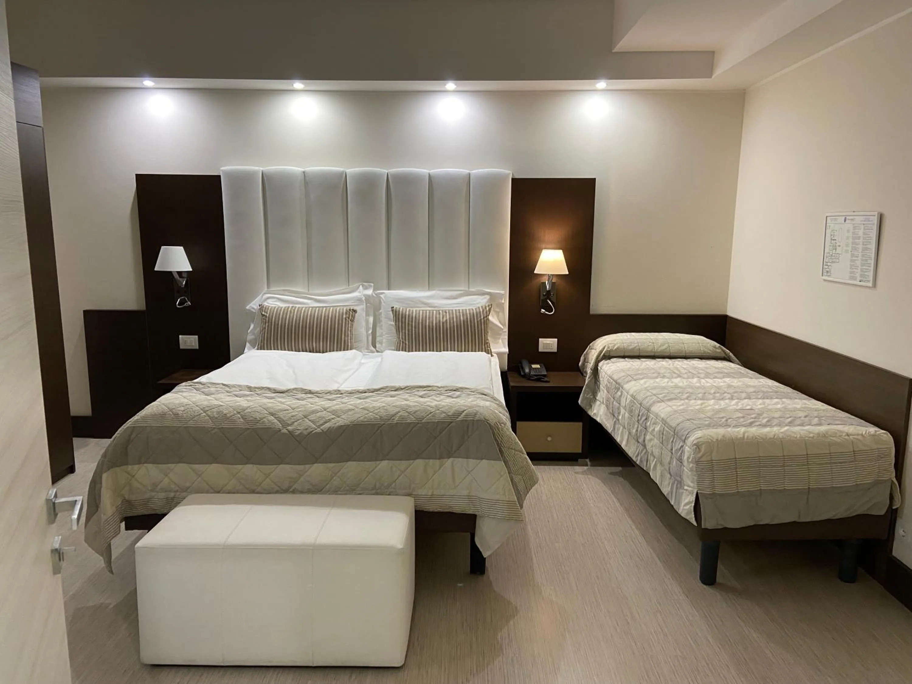 Bed in International Beach Hotel