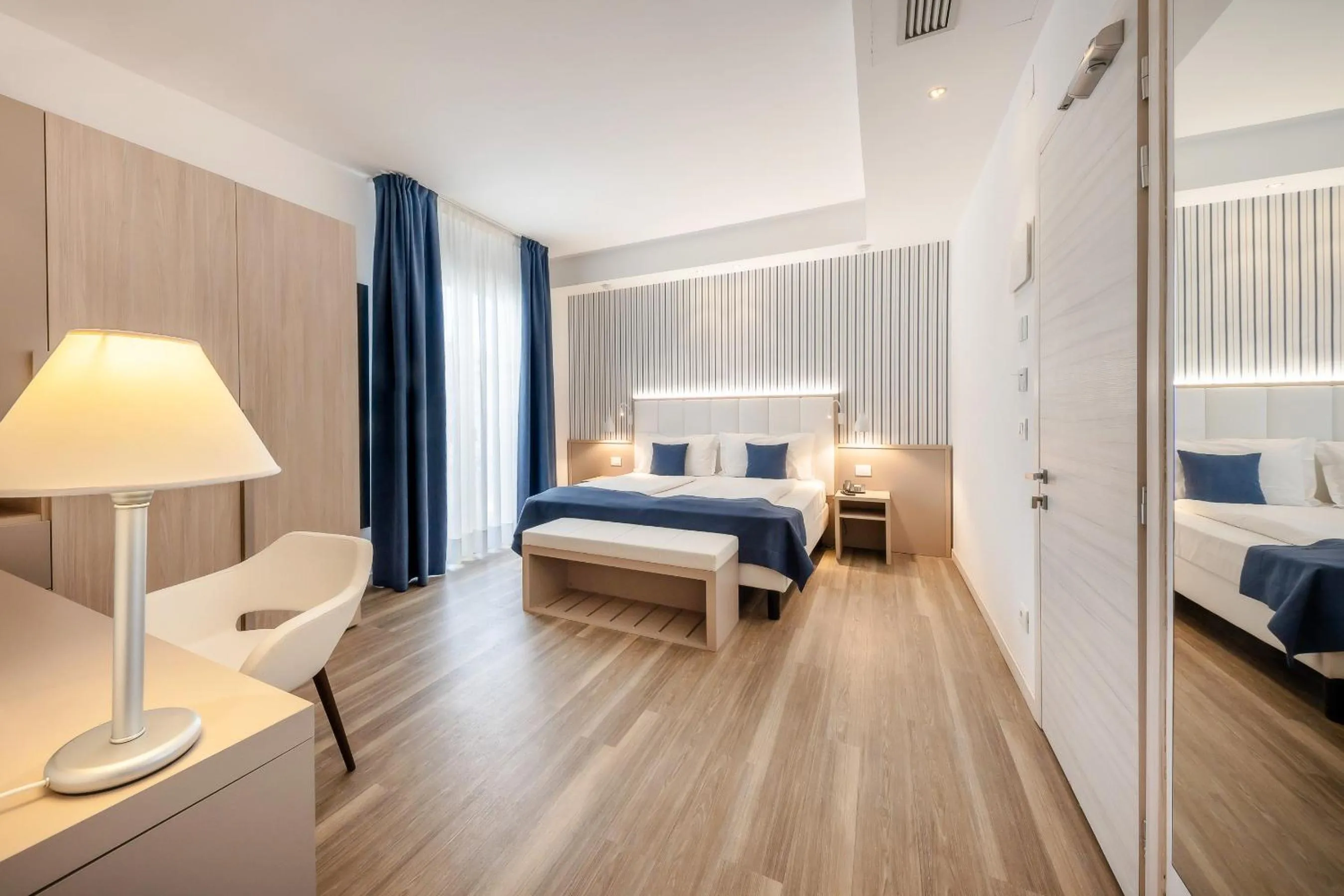 Bed in International Beach Hotel