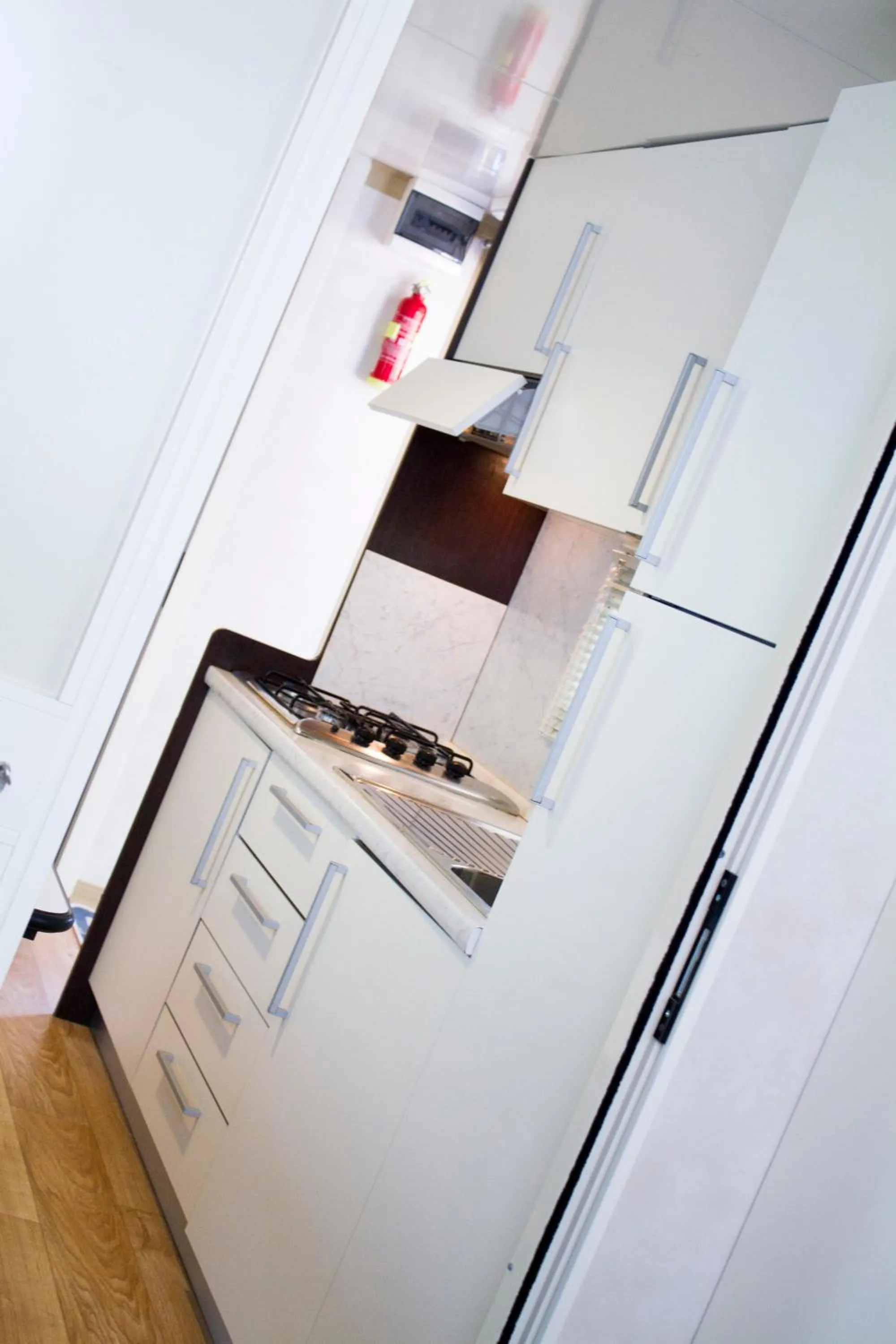 Kitchen or kitchenette in Camping La Focetta Sicula