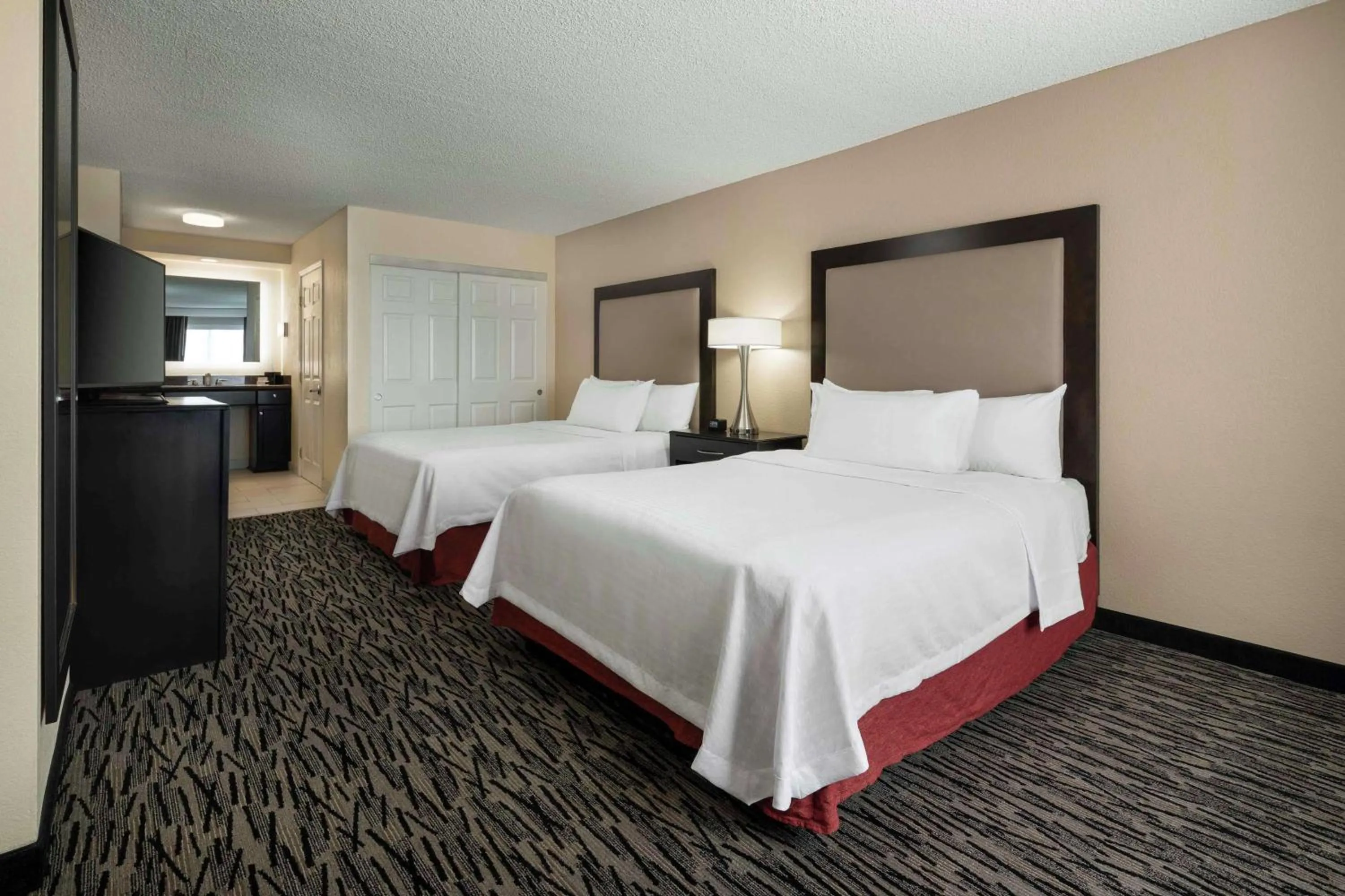 Bed in Homewood Suites by Hilton-Anaheim