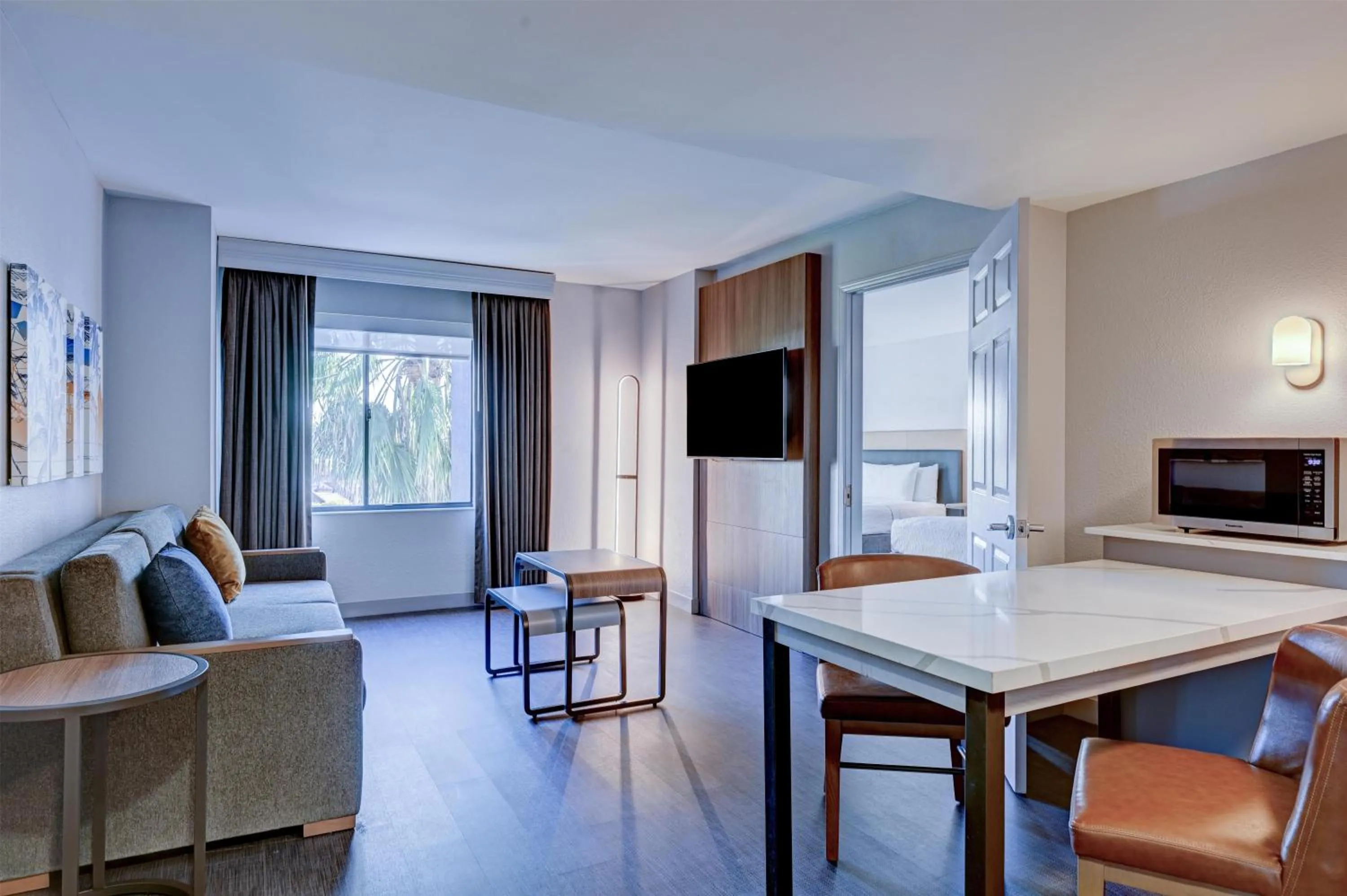 Living room in Homewood Suites by Hilton-Anaheim