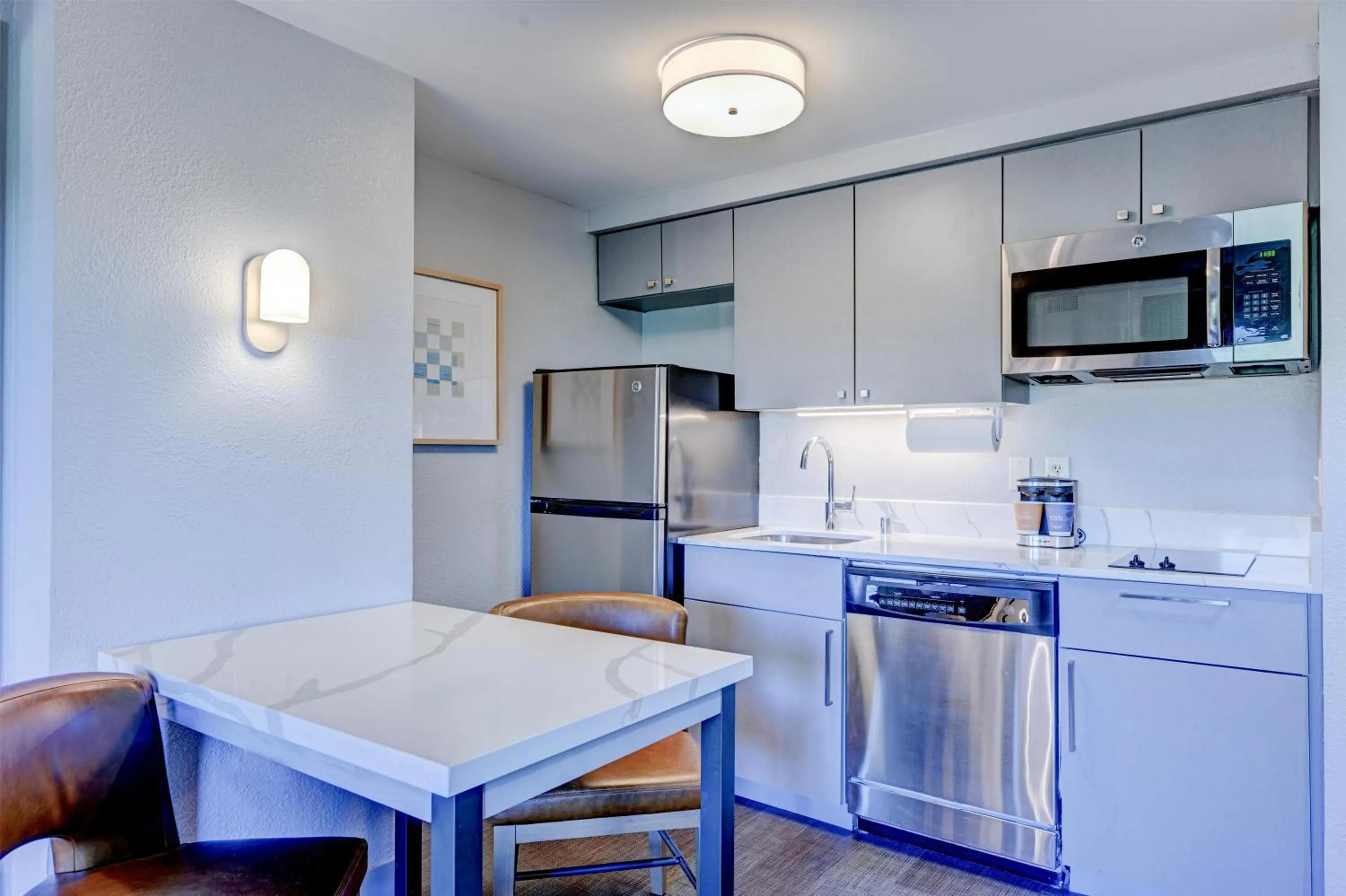 Kitchen or kitchenette in Homewood Suites by Hilton-Anaheim