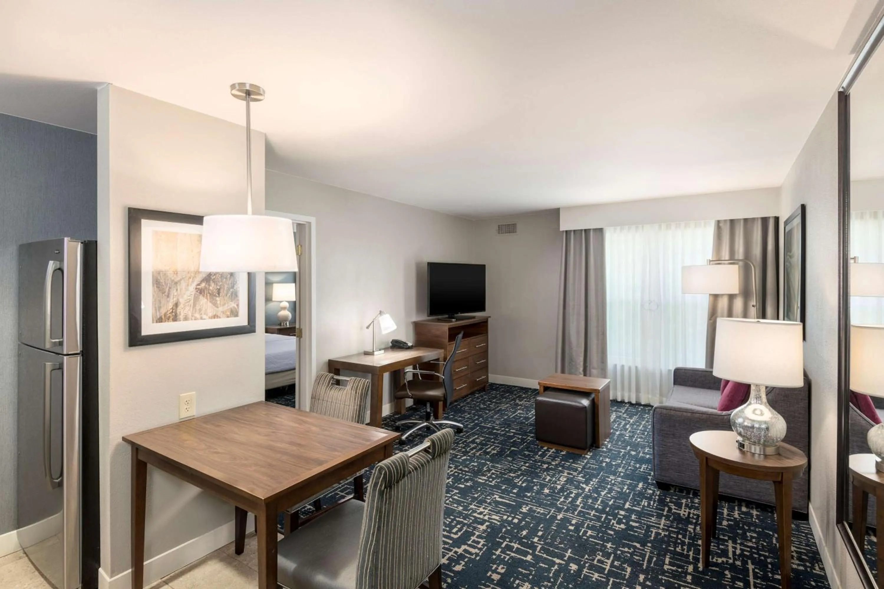 Bedroom in Homewood Suites by Hilton Mount Laurel