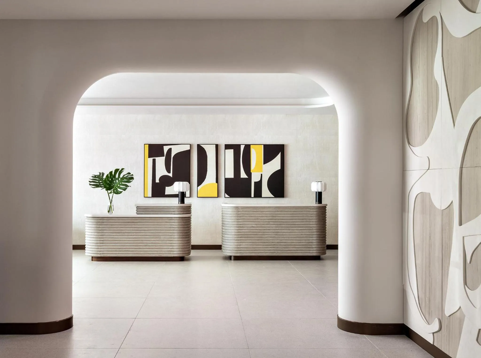 Lobby or reception in Kimpton Theta New York - Times Square by IHG