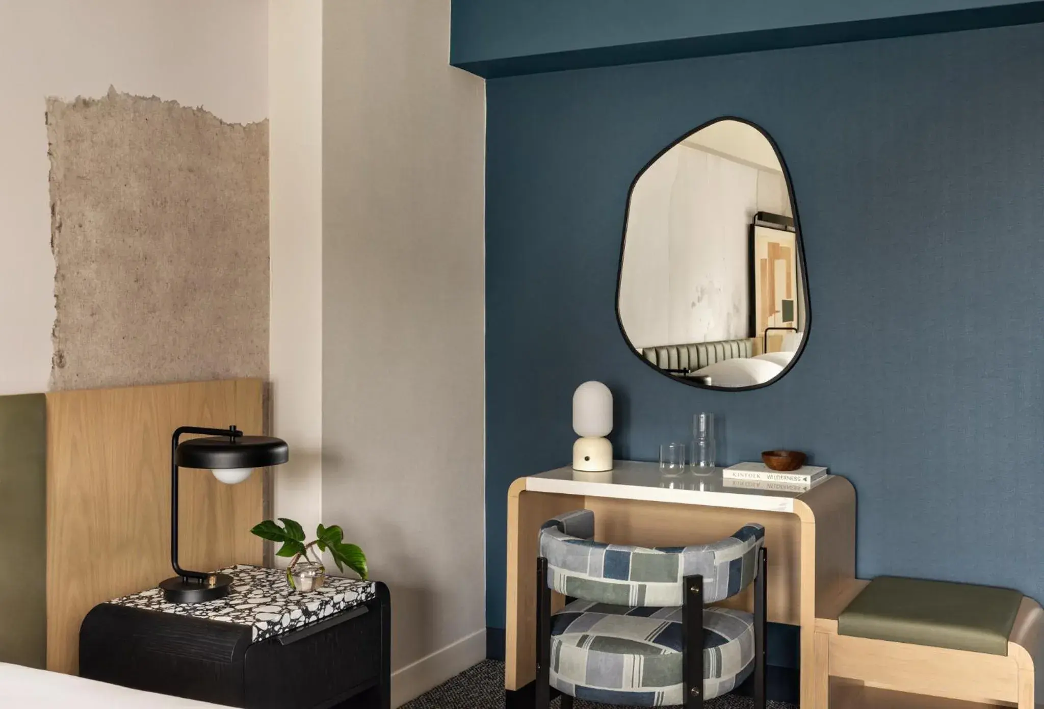 Bedroom in Kimpton Theta New York - Times Square by IHG Bedroom in Kimpton Theta New York - Times Square by IHG