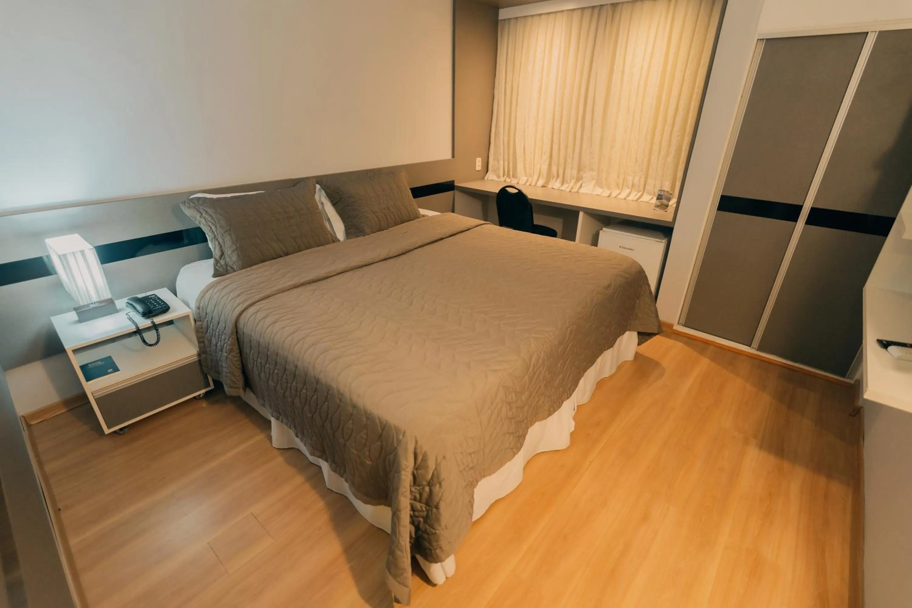 Bed in Hotel Serrano