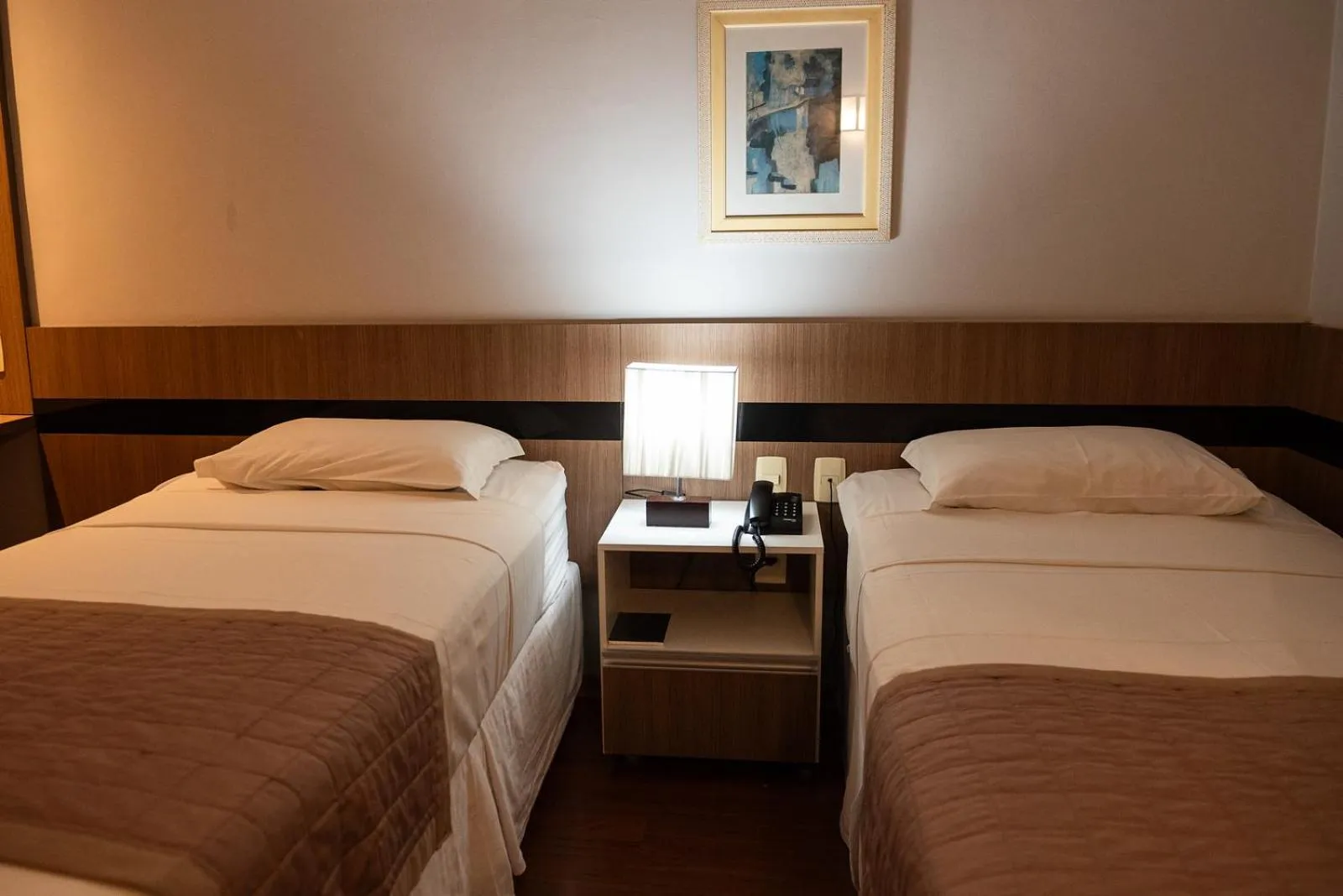 Bed in Hotel Serrano