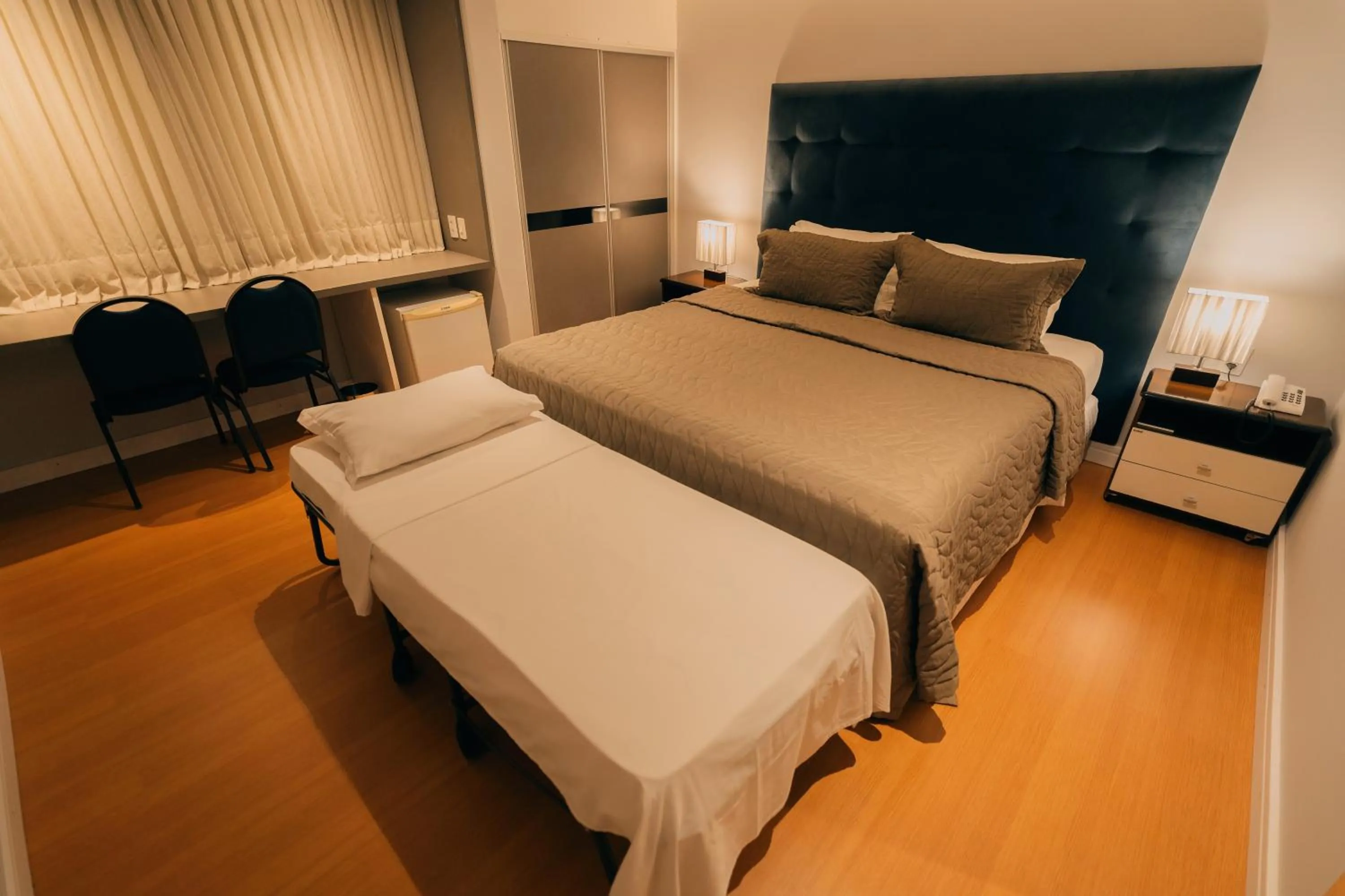 Bed in Hotel Serrano