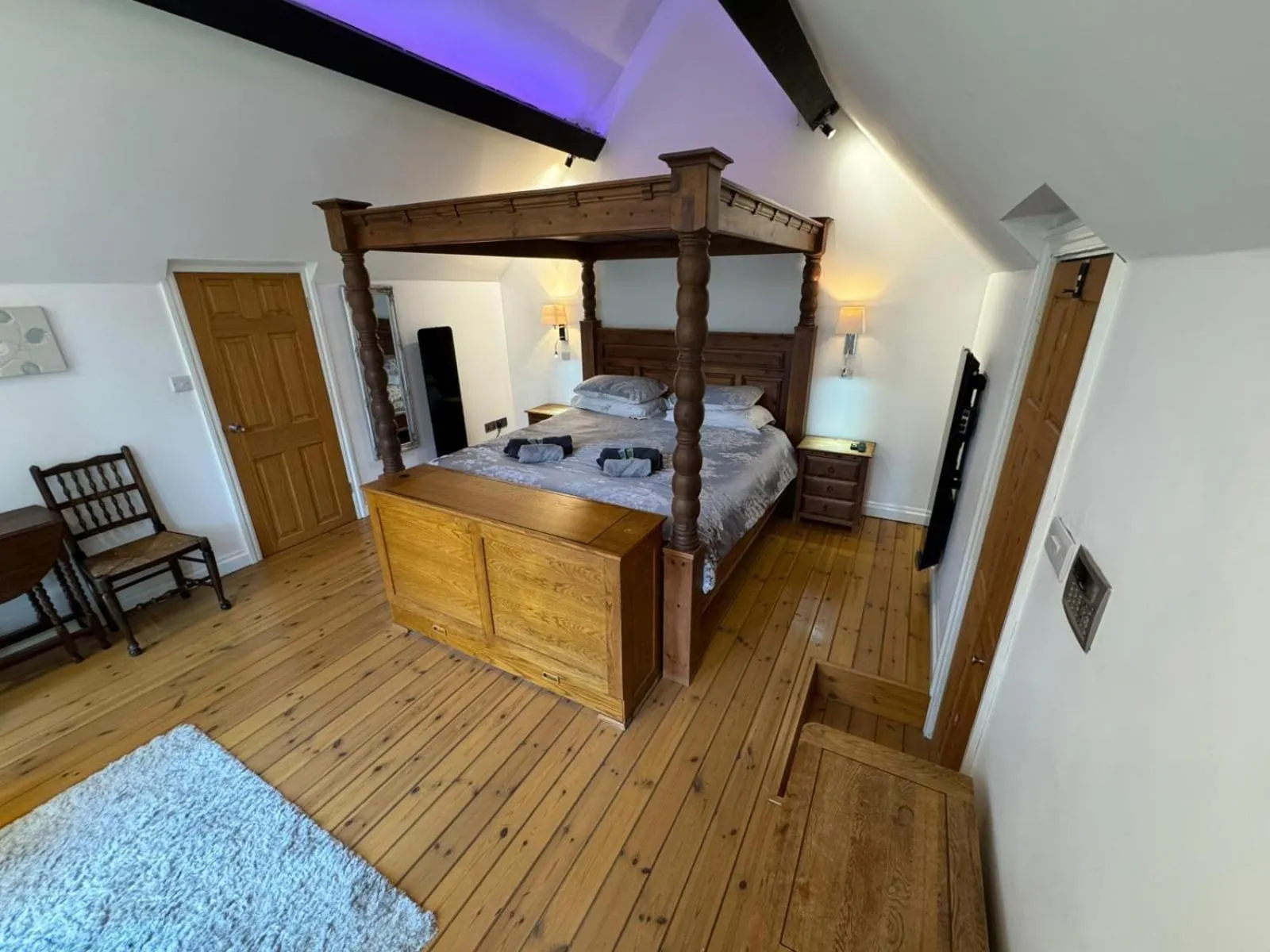 Bedroom, Bed in Castle House Holiday Home