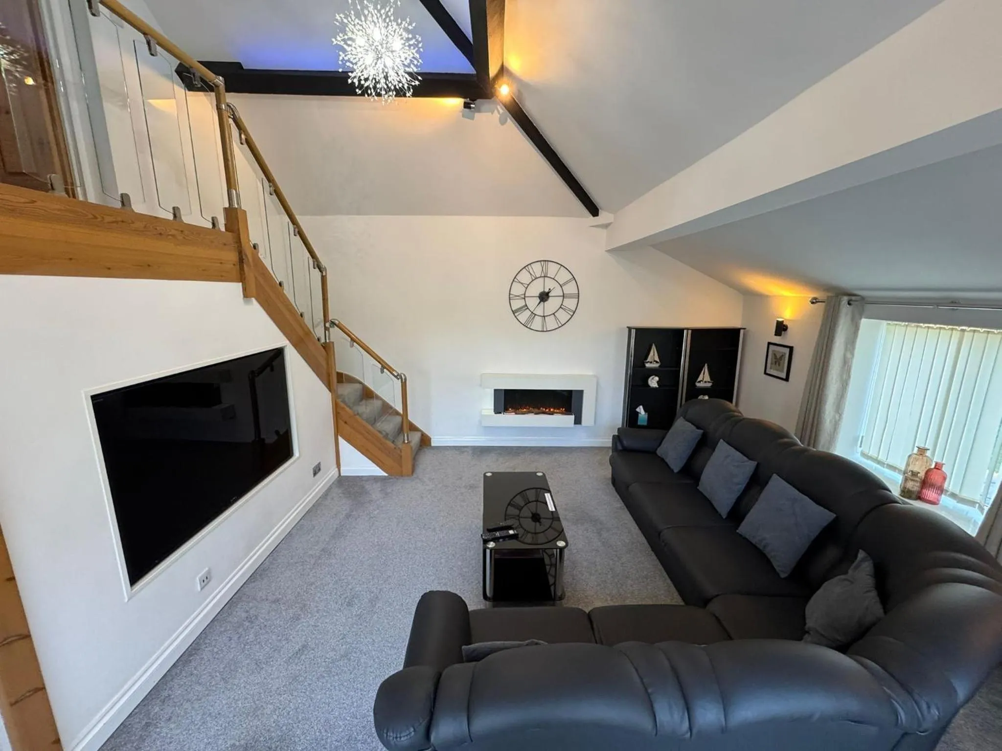 Living room in Castle House Holiday Home