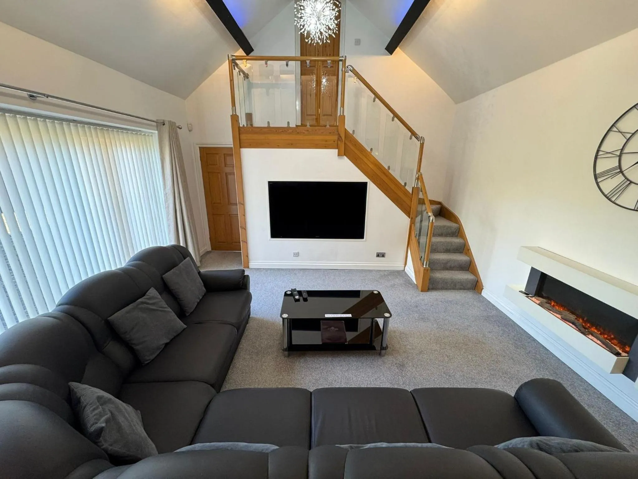Living room in Castle House Holiday Home