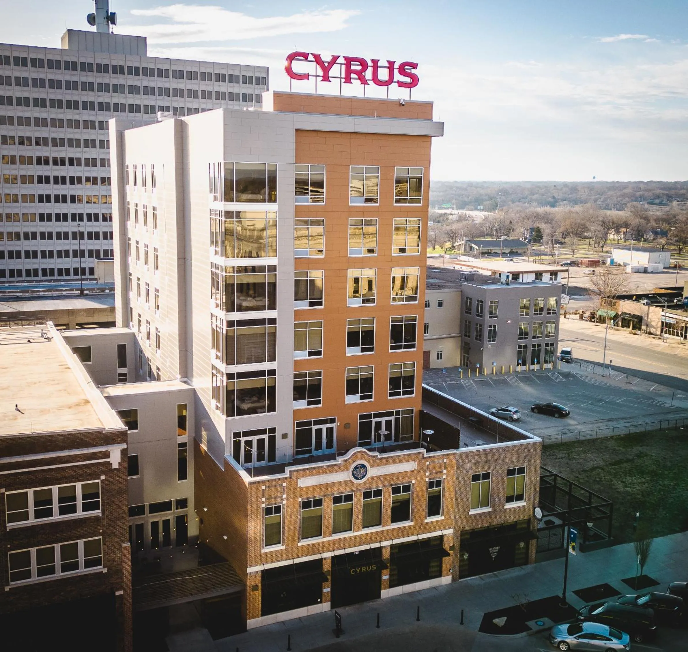 Property building in Cyrus Hotel, Topeka, a Tribute Portfolio Hotel