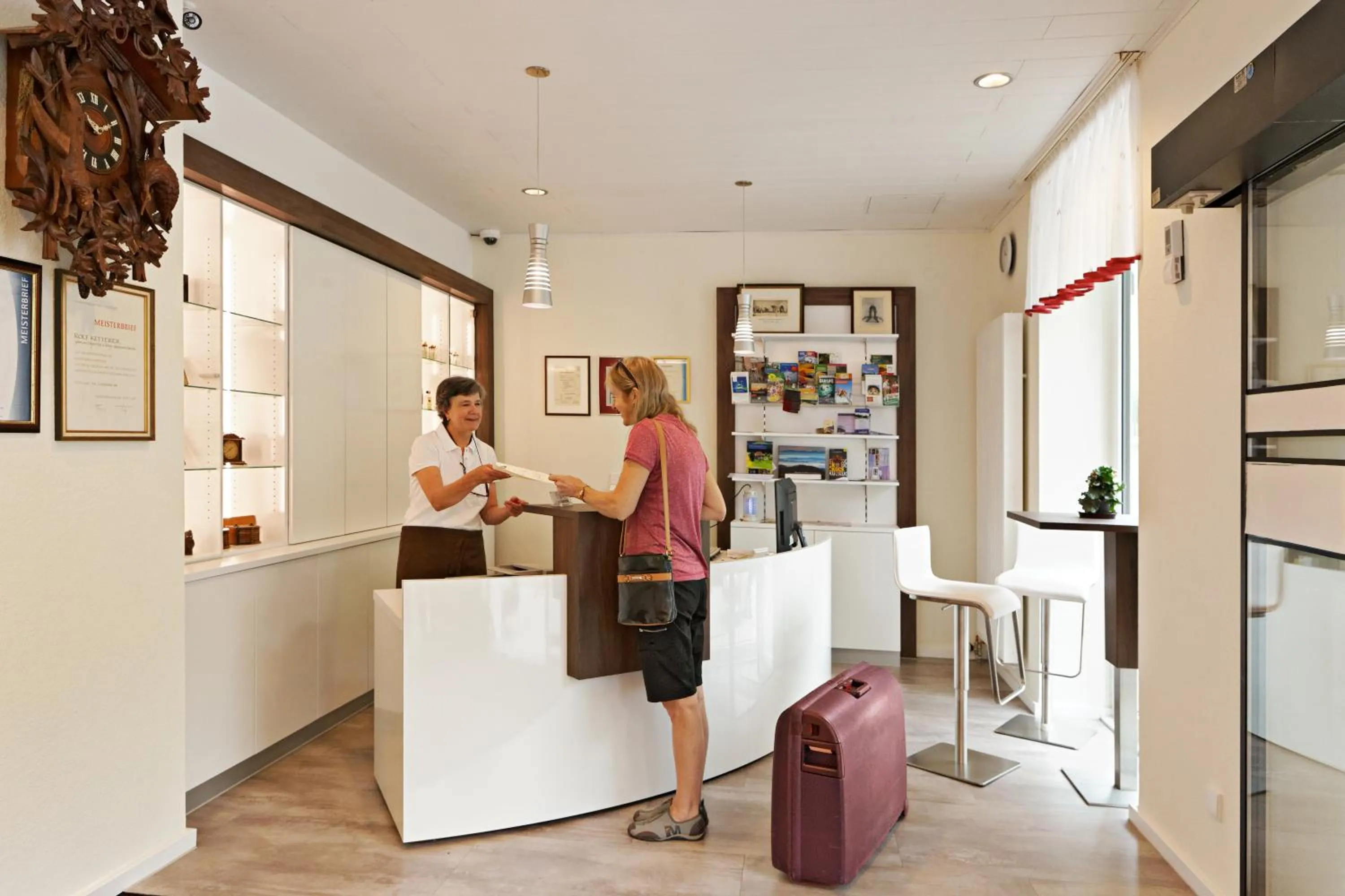 Lobby or reception in Hotel Restaurant Ketterer am Kurgarten