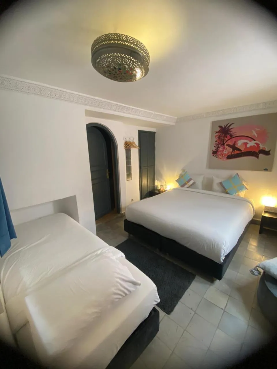 Bed in Tweets Hotel