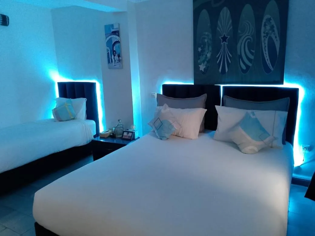 Bed in Tweets Hotel