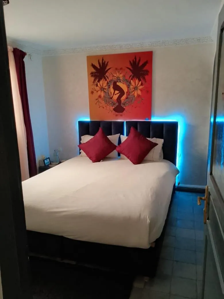 Bed in Tweets Hotel