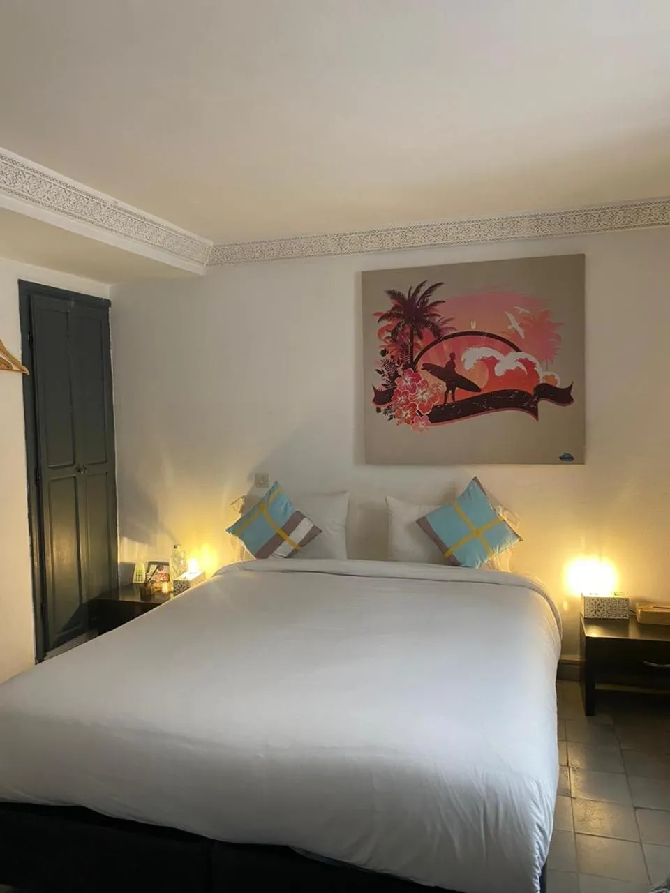 Bed in Tweets Hotel