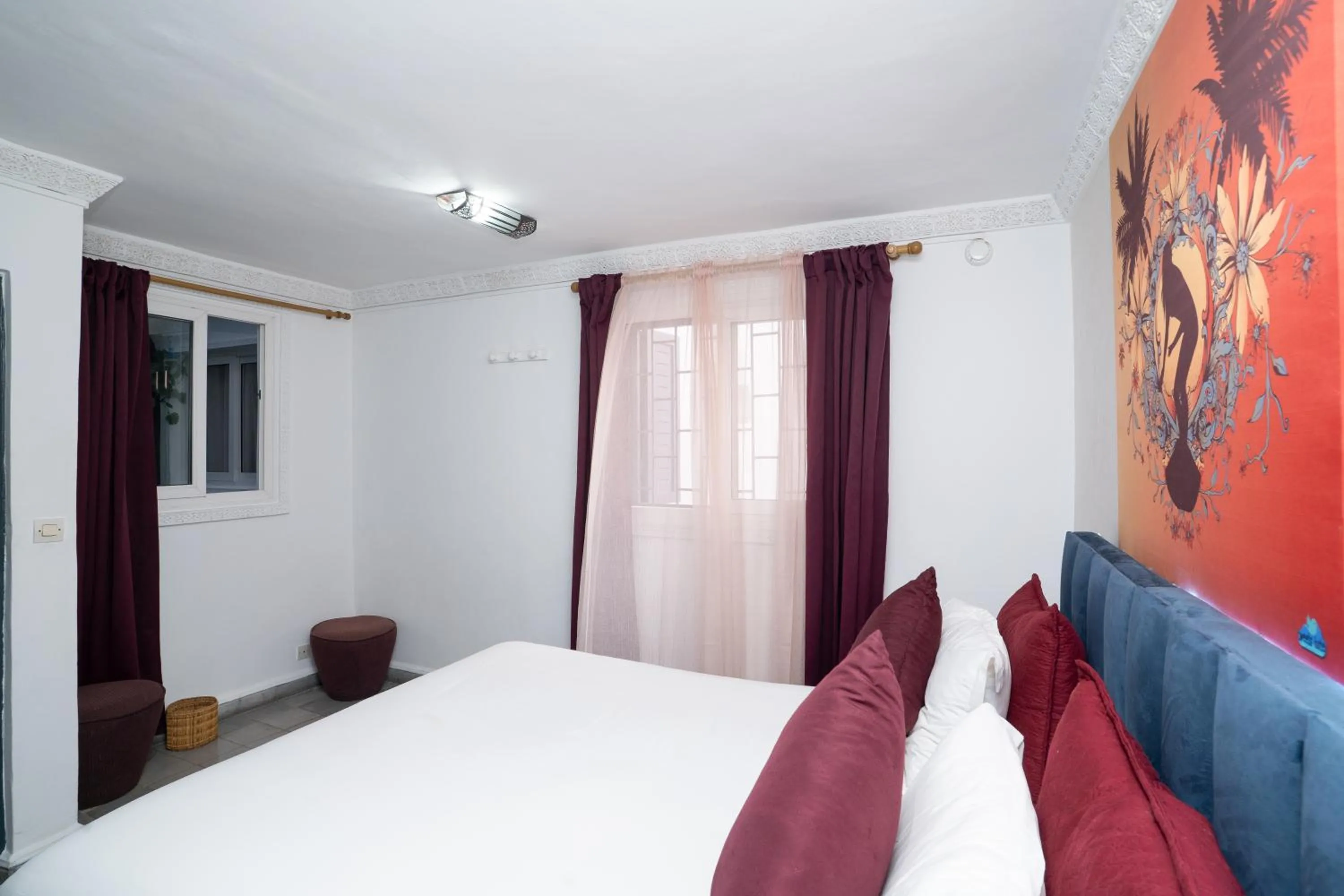 Bed in Tweets Hotel