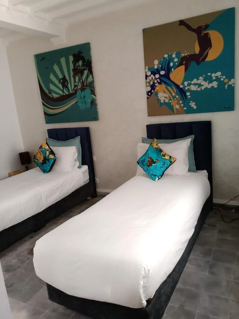 Bed in Tweets Hotel