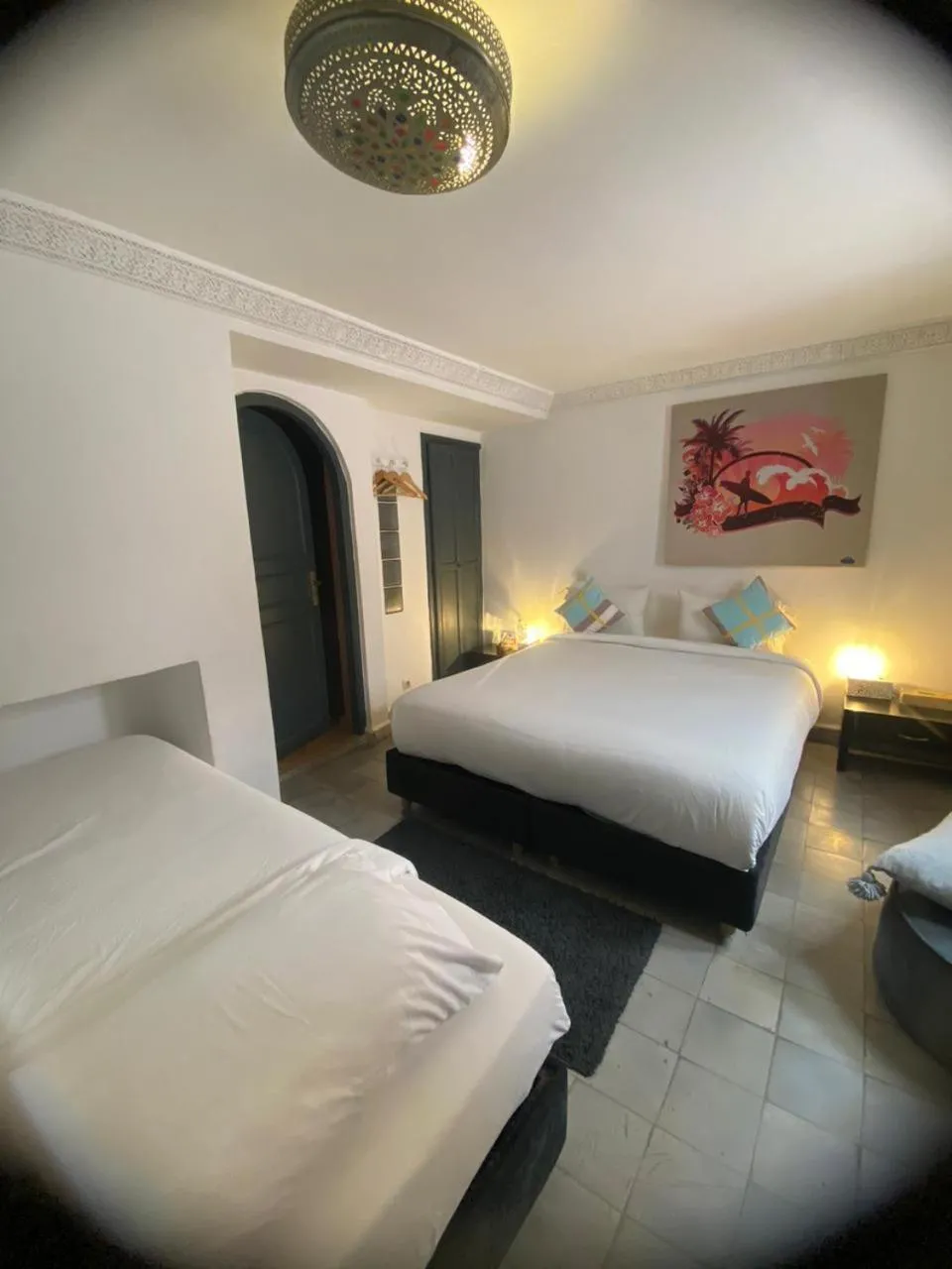 Bed in Tweets Hotel