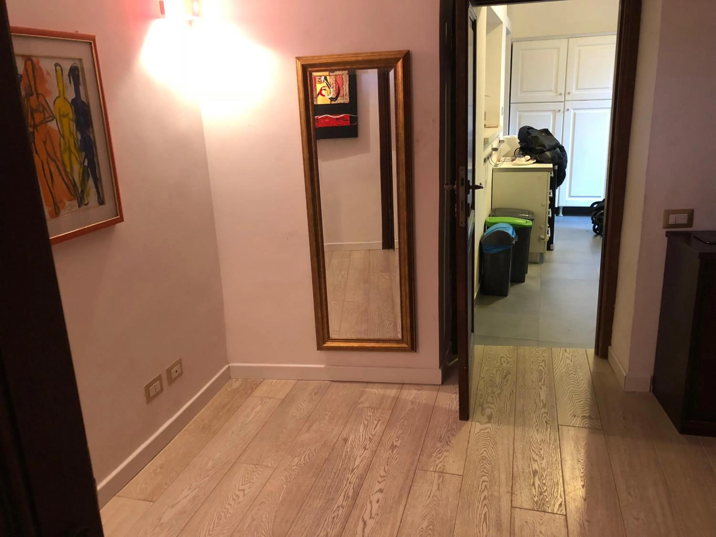 Photo of the whole room, Bed in CasaJusta Trastevere