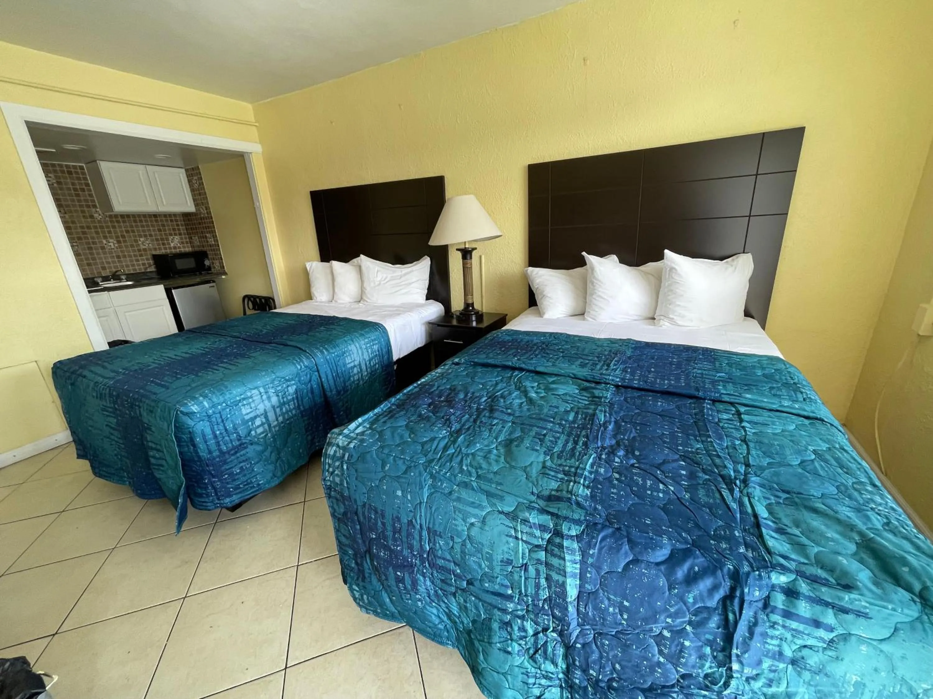 Bed in Sandy Shores Resort