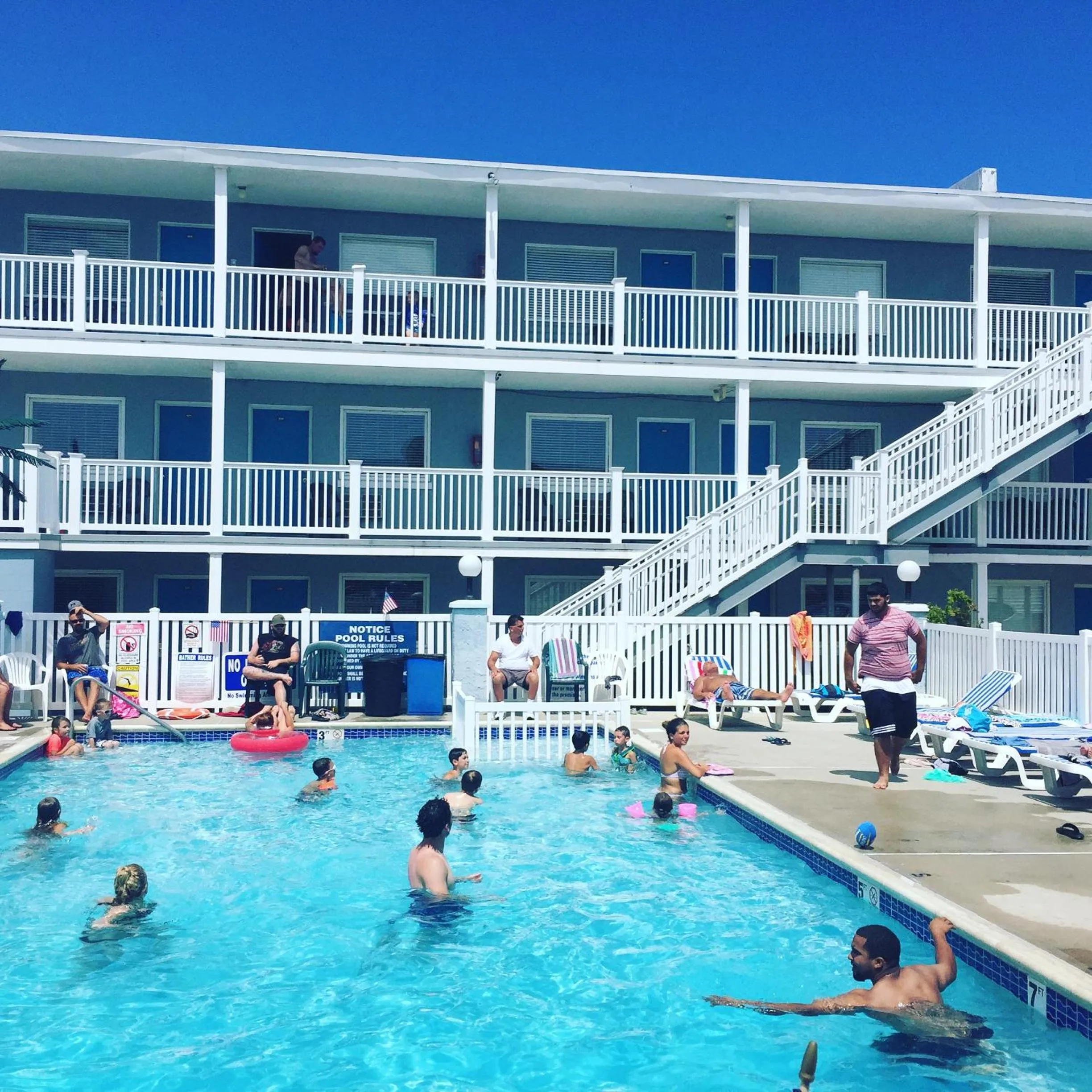 Swimming pool in Sandy Shores Resort