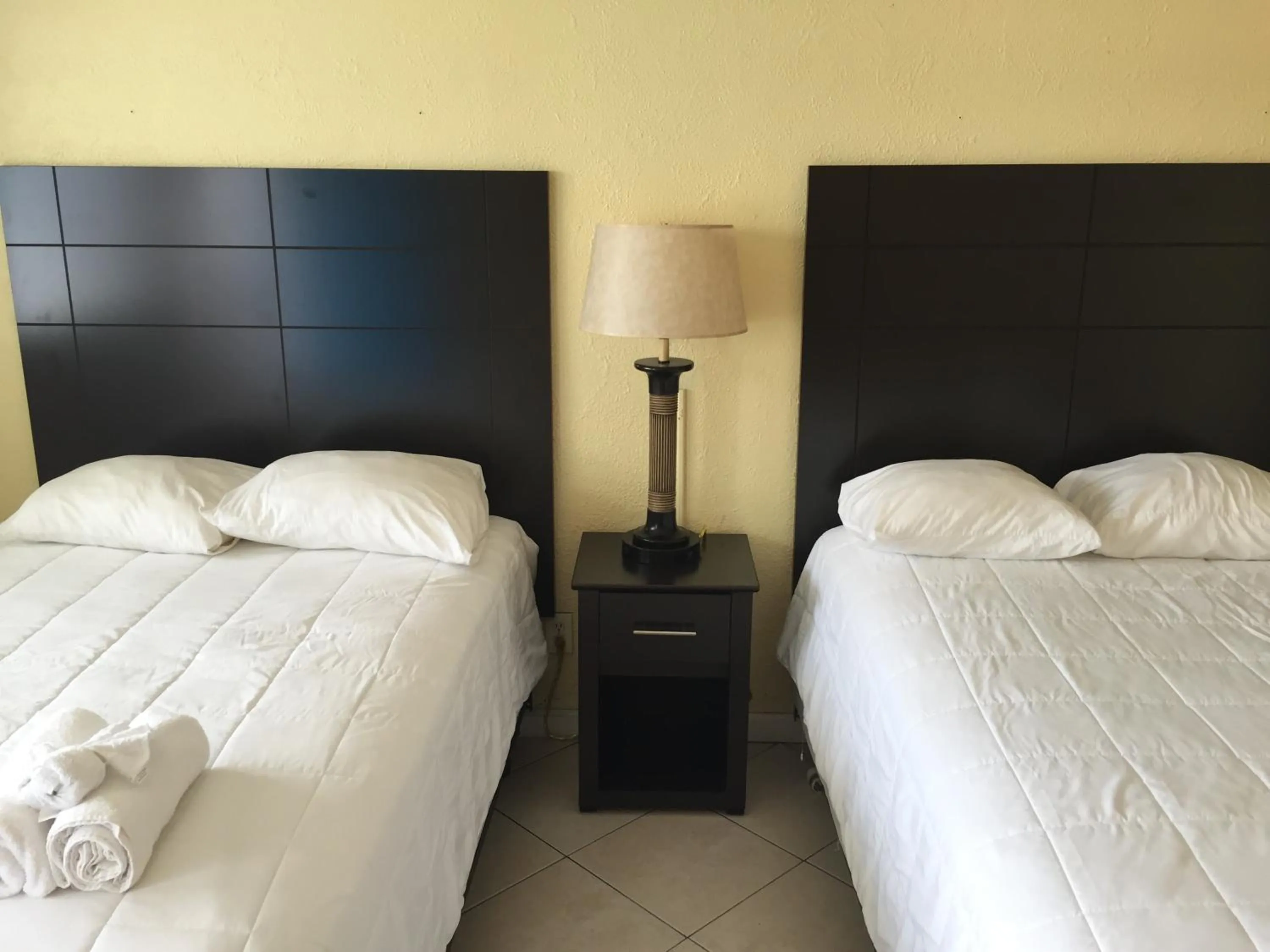 Decorative detail, Bed in Sandy Shores Resort