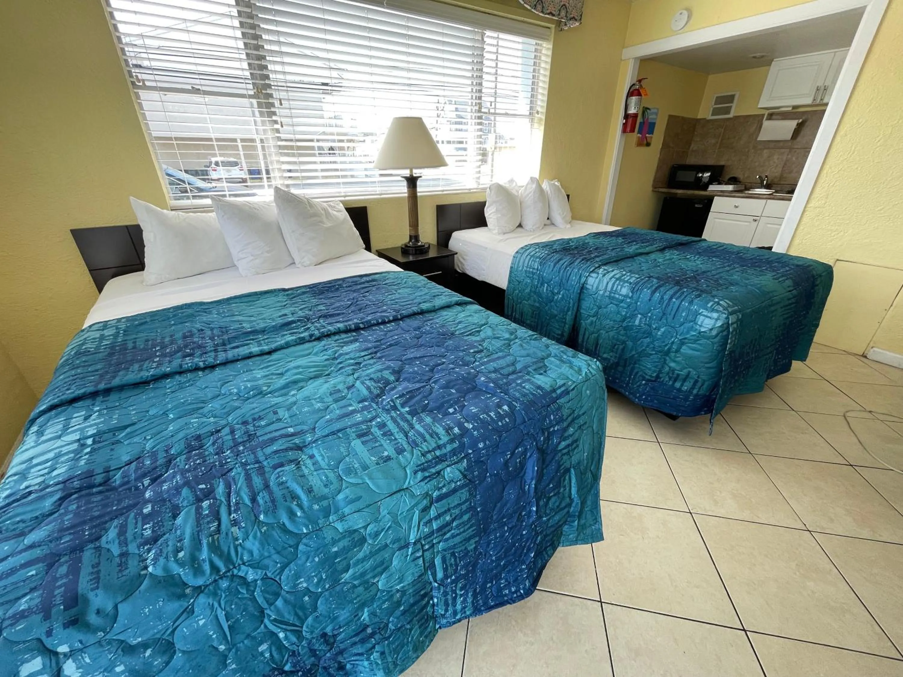 Bed in Sandy Shores Resort