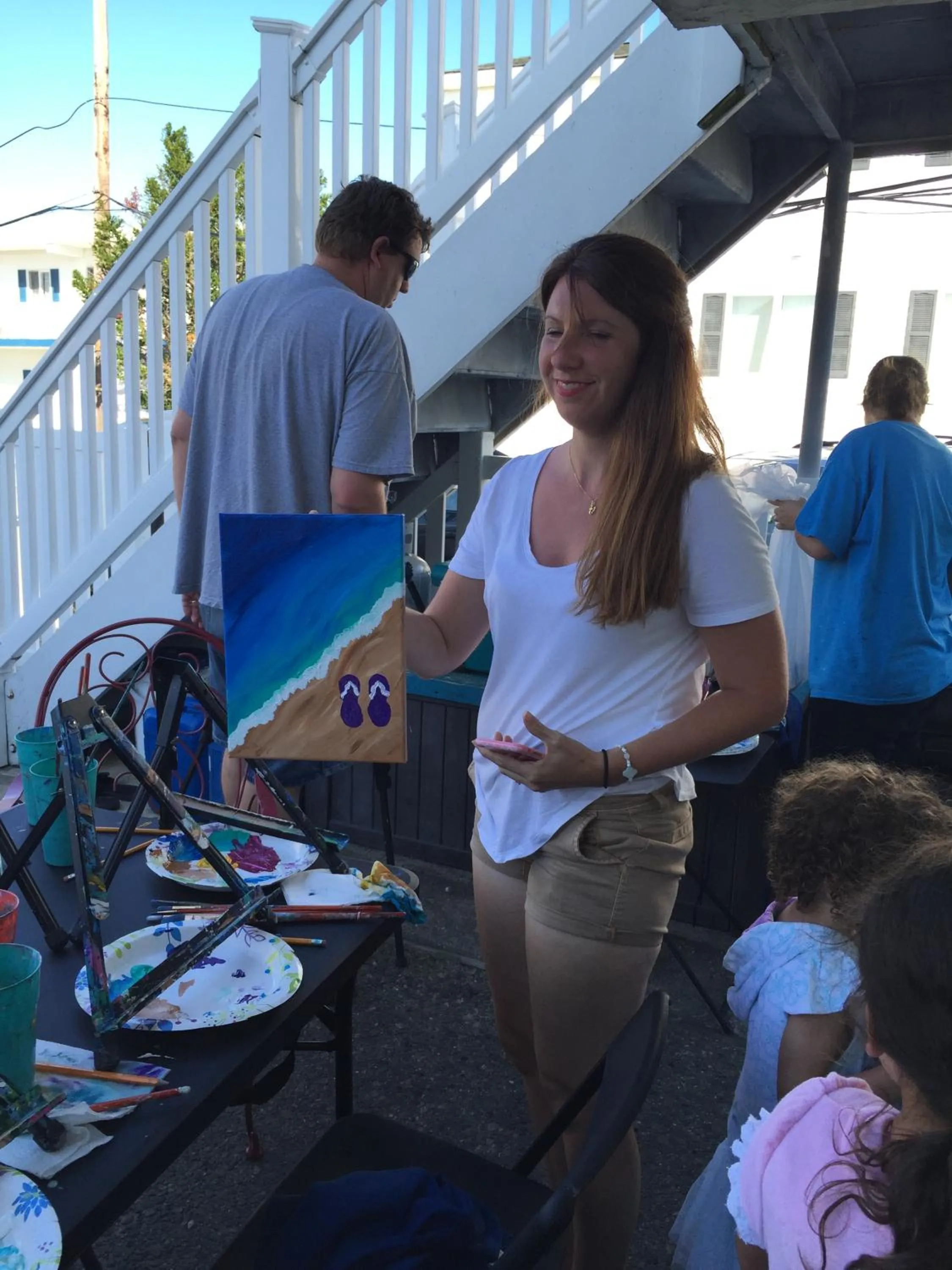 People in Sandy Shores Resort