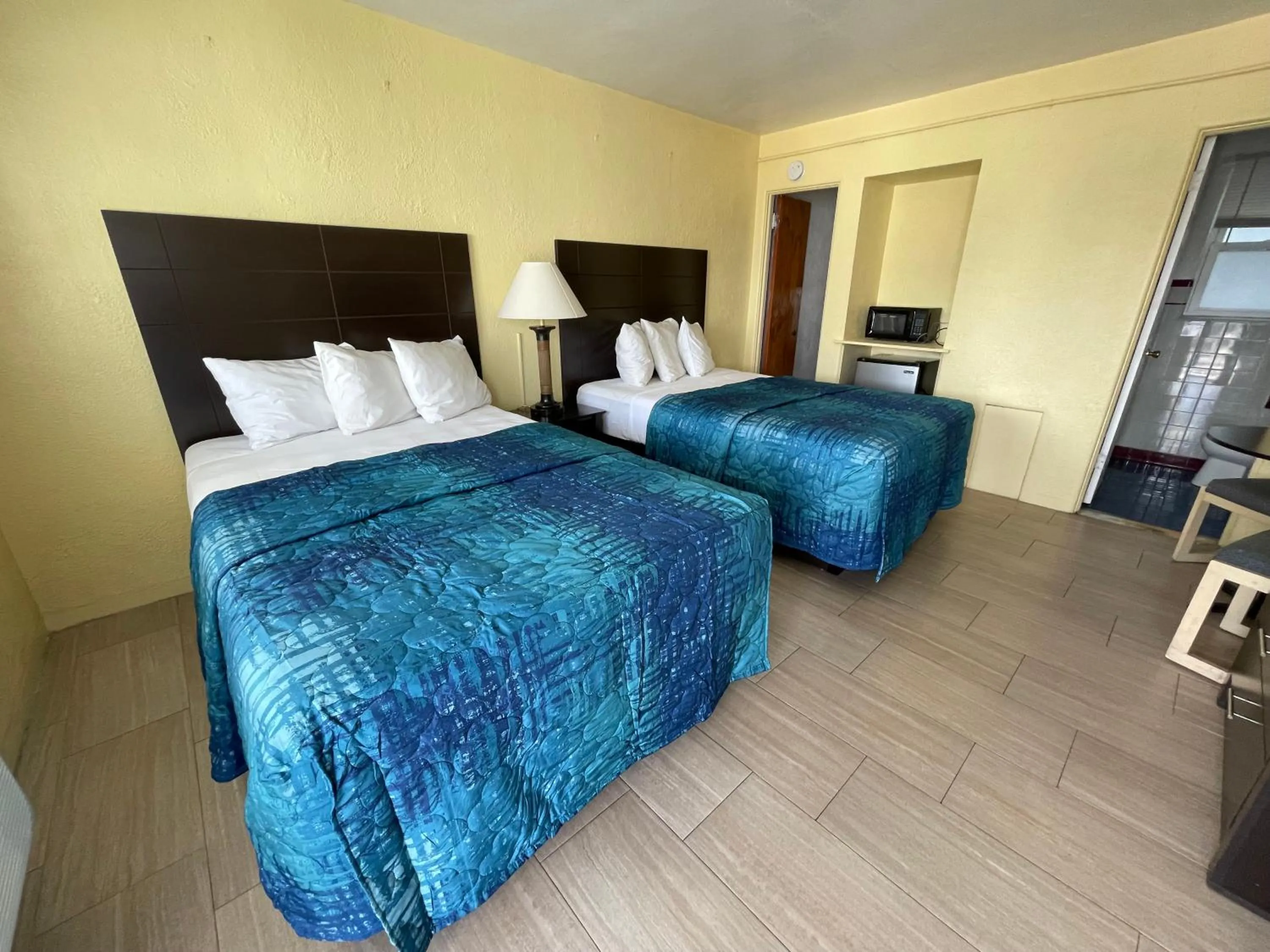 Bed in Sandy Shores Resort