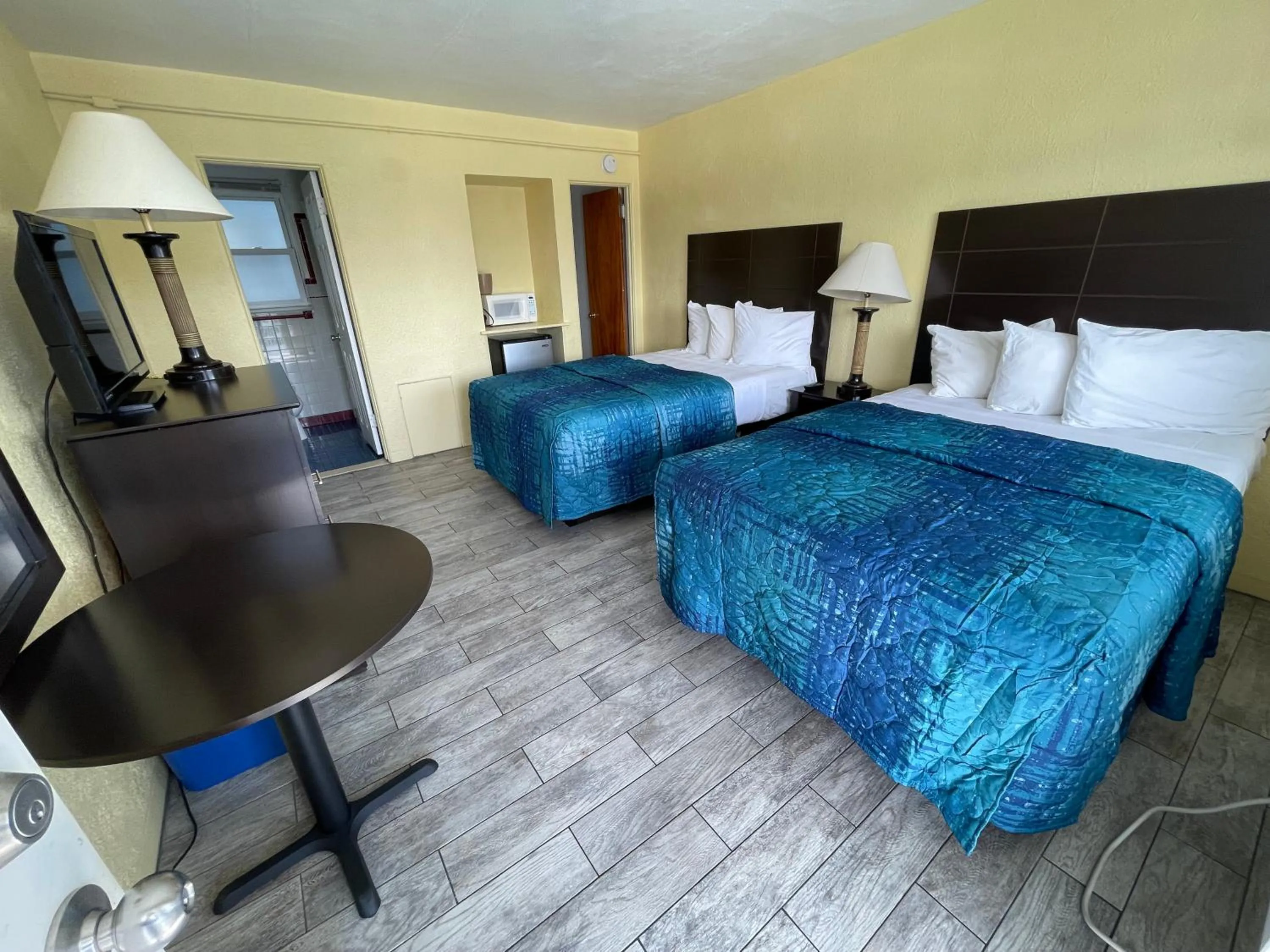 Bed in Sandy Shores Resort