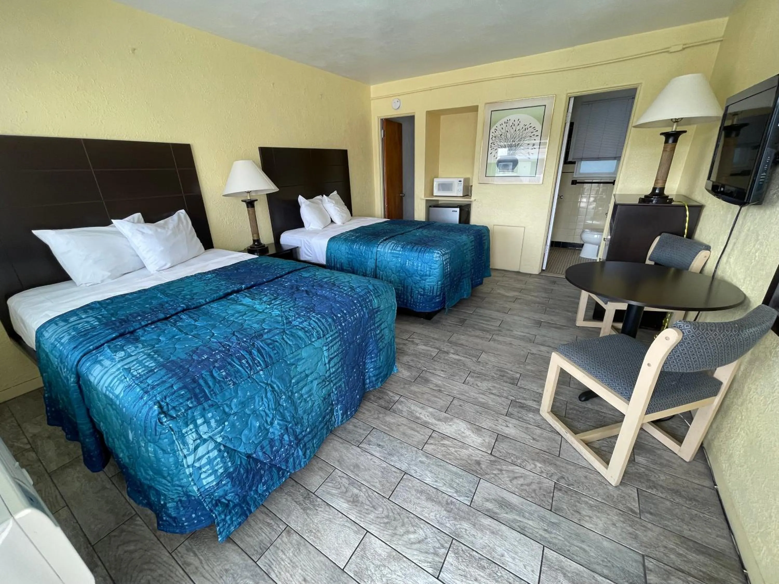 Bed in Sandy Shores Resort